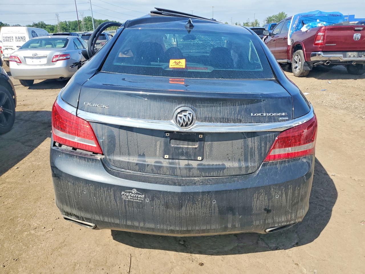 2015 Buick Lacrosse Black vin: 1G4GC5G35FF327515