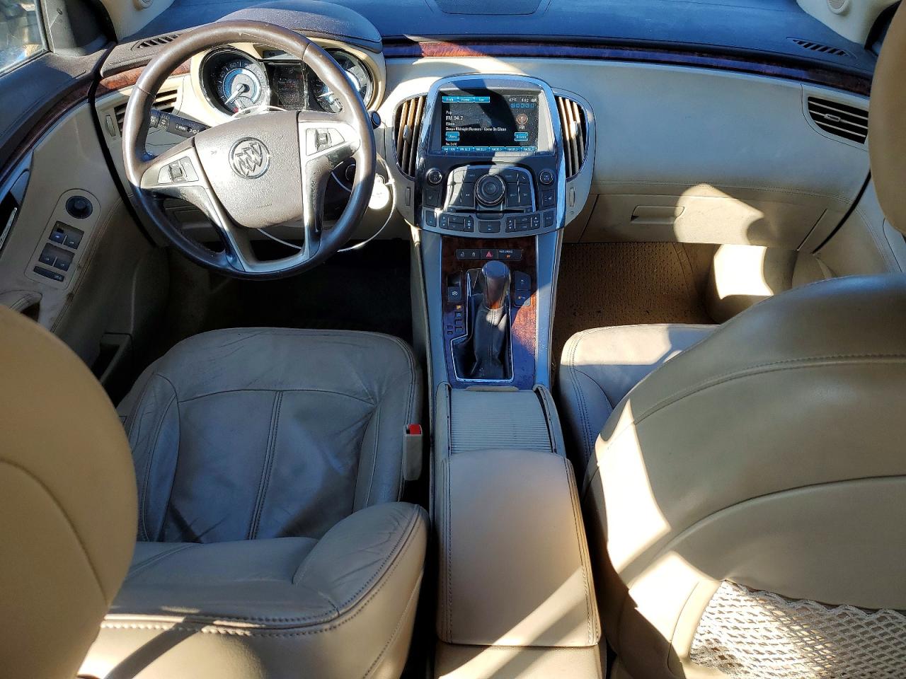 2013 Buick Lacrosse Brown vin: 1G4GC5G38DF323097