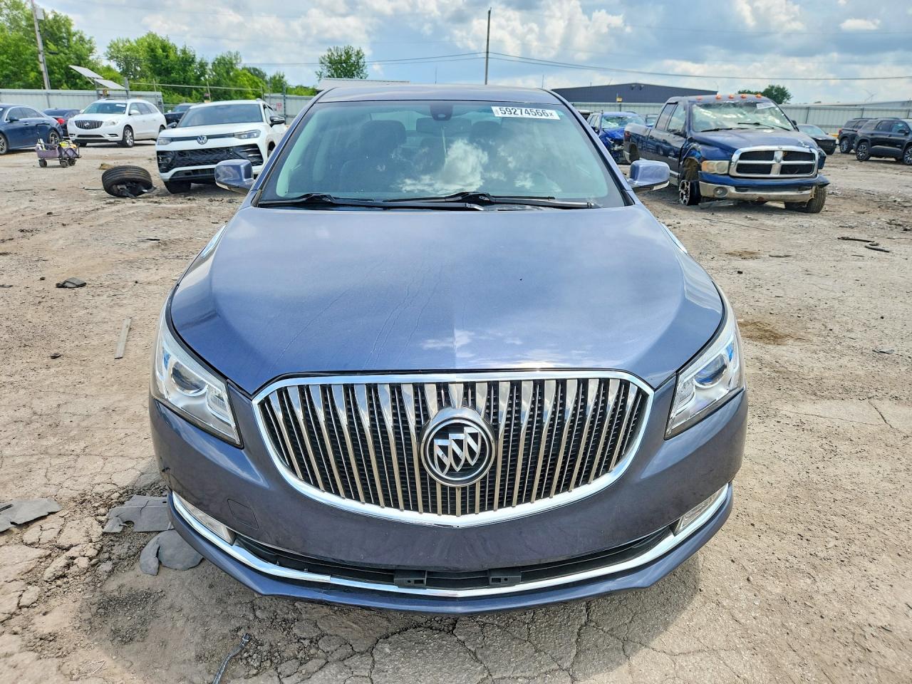 2014 Buick Lacrosse Blue vin: 1G4GC5G39EF250887