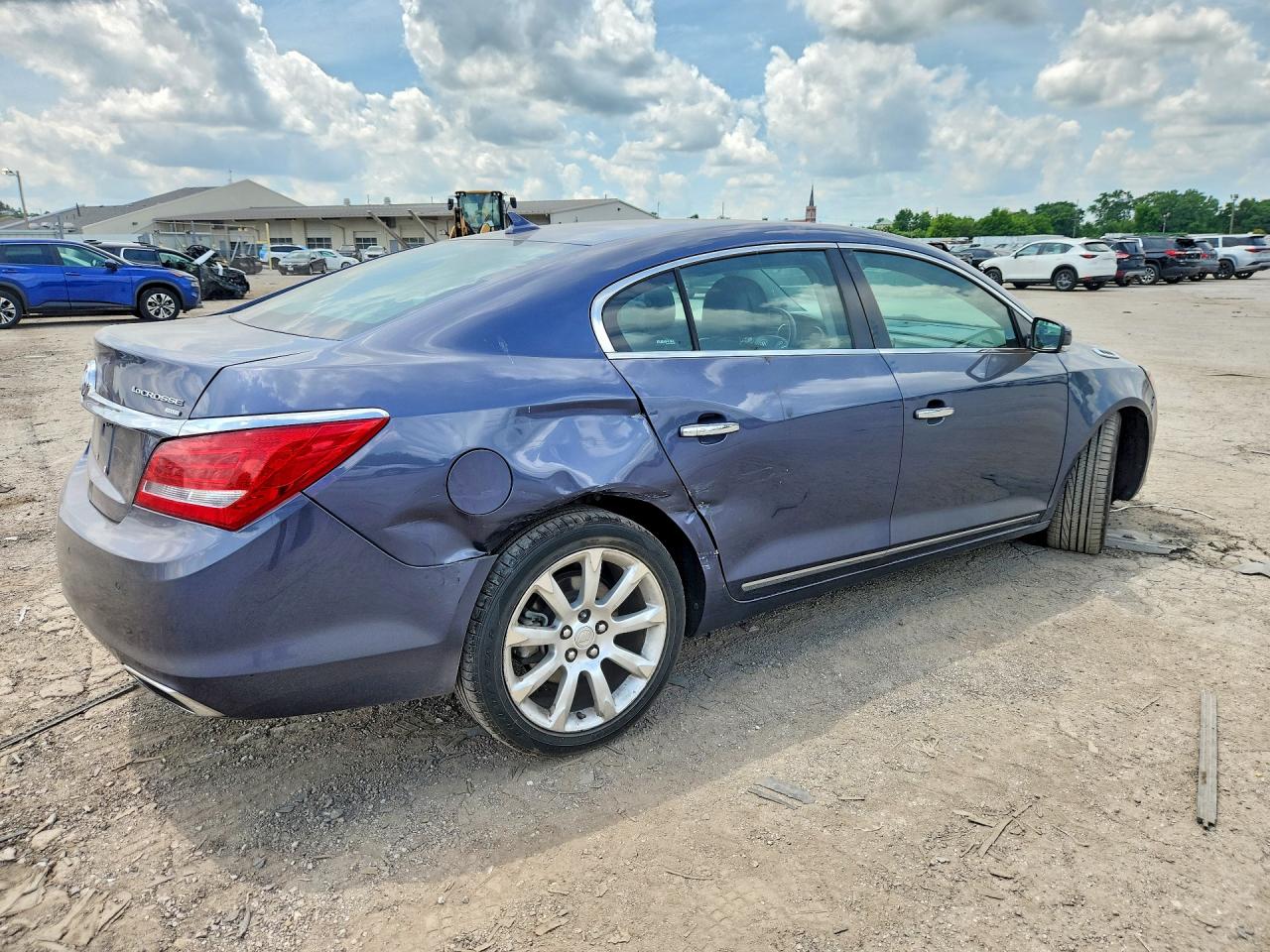2014 Buick Lacrosse Blue vin: 1G4GC5G39EF250887