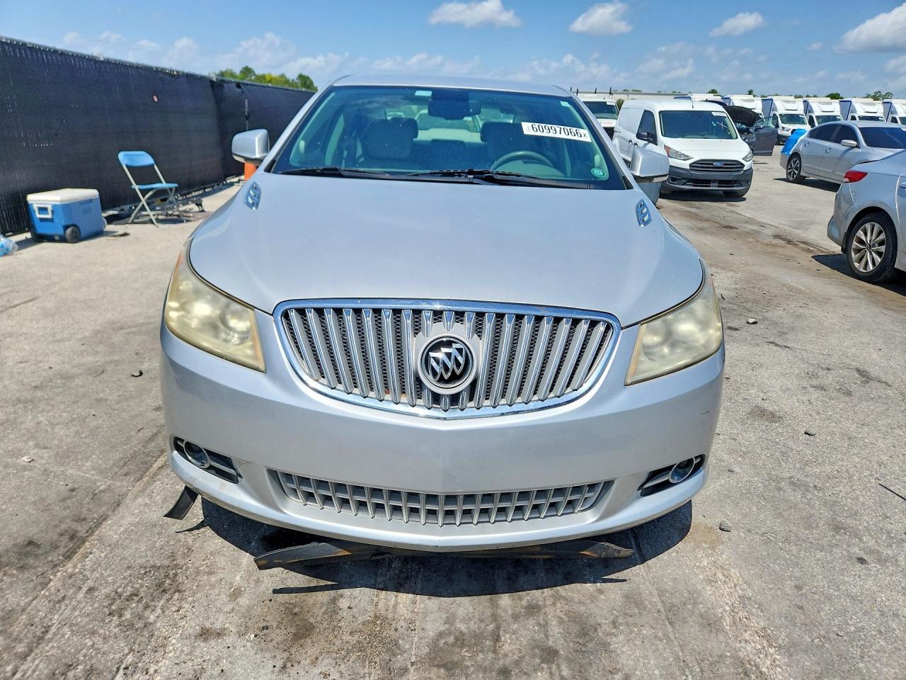 2012 Buick Lacrosse Silver vin: 1G4GC5G3XCF103782