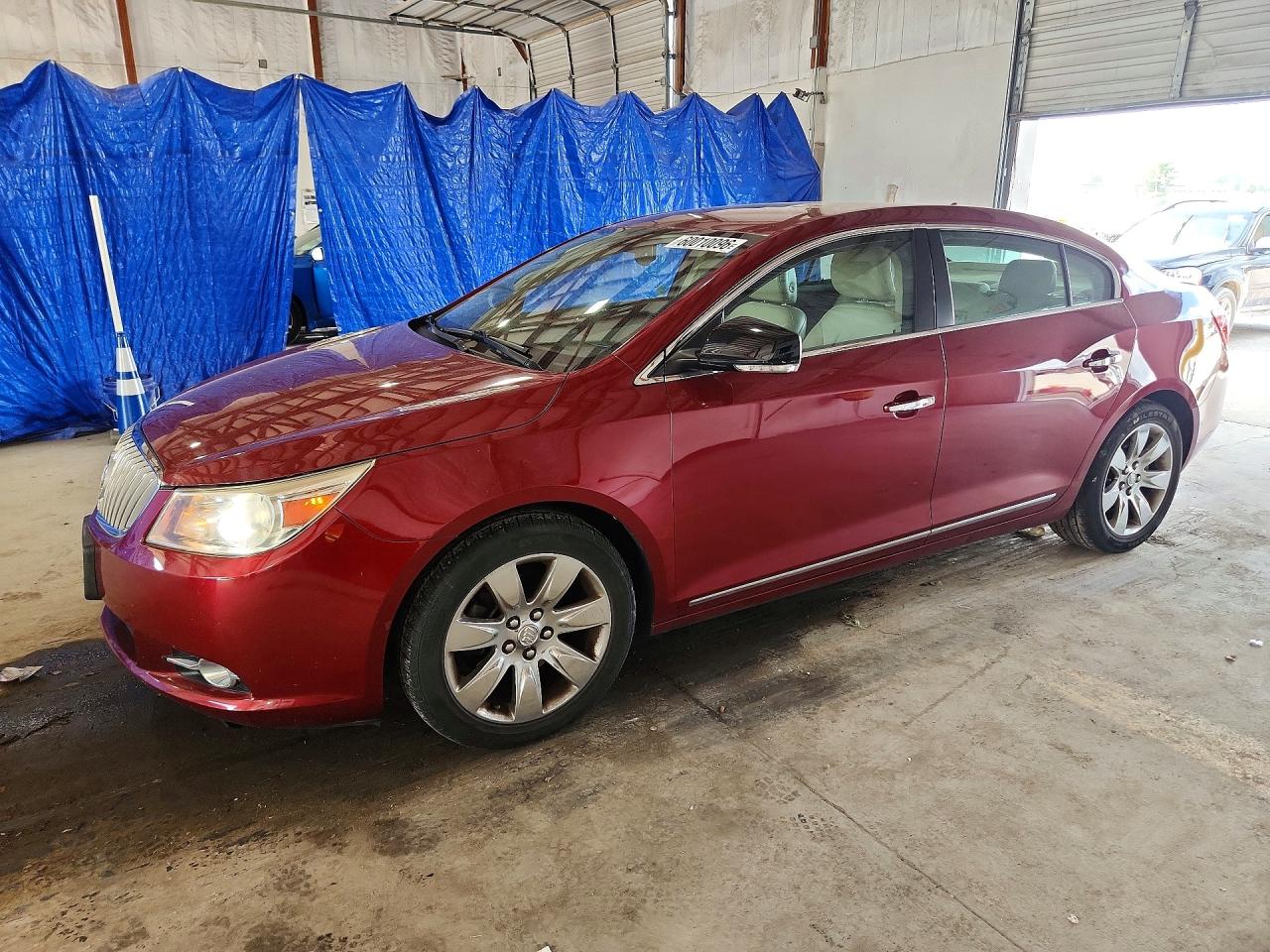 2011 Buick Lacrosse Cxl Red vin: 1G4GC5GCXBF172194