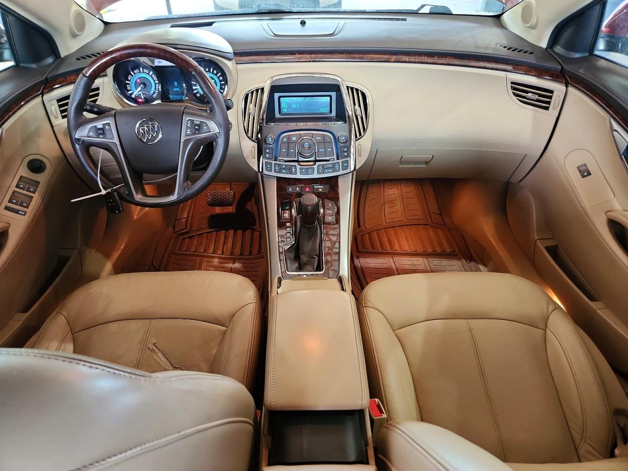 2011 Buick Lacrosse Cxl Red vin: 1G4GC5GCXBF172194