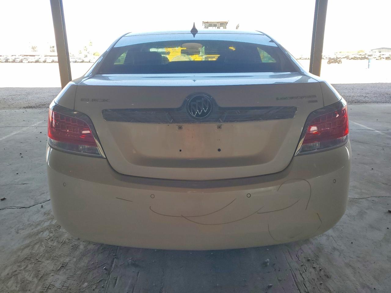 2011 Buick Lacrosse Cxl White vin: 1G4GC5GD0BF262835