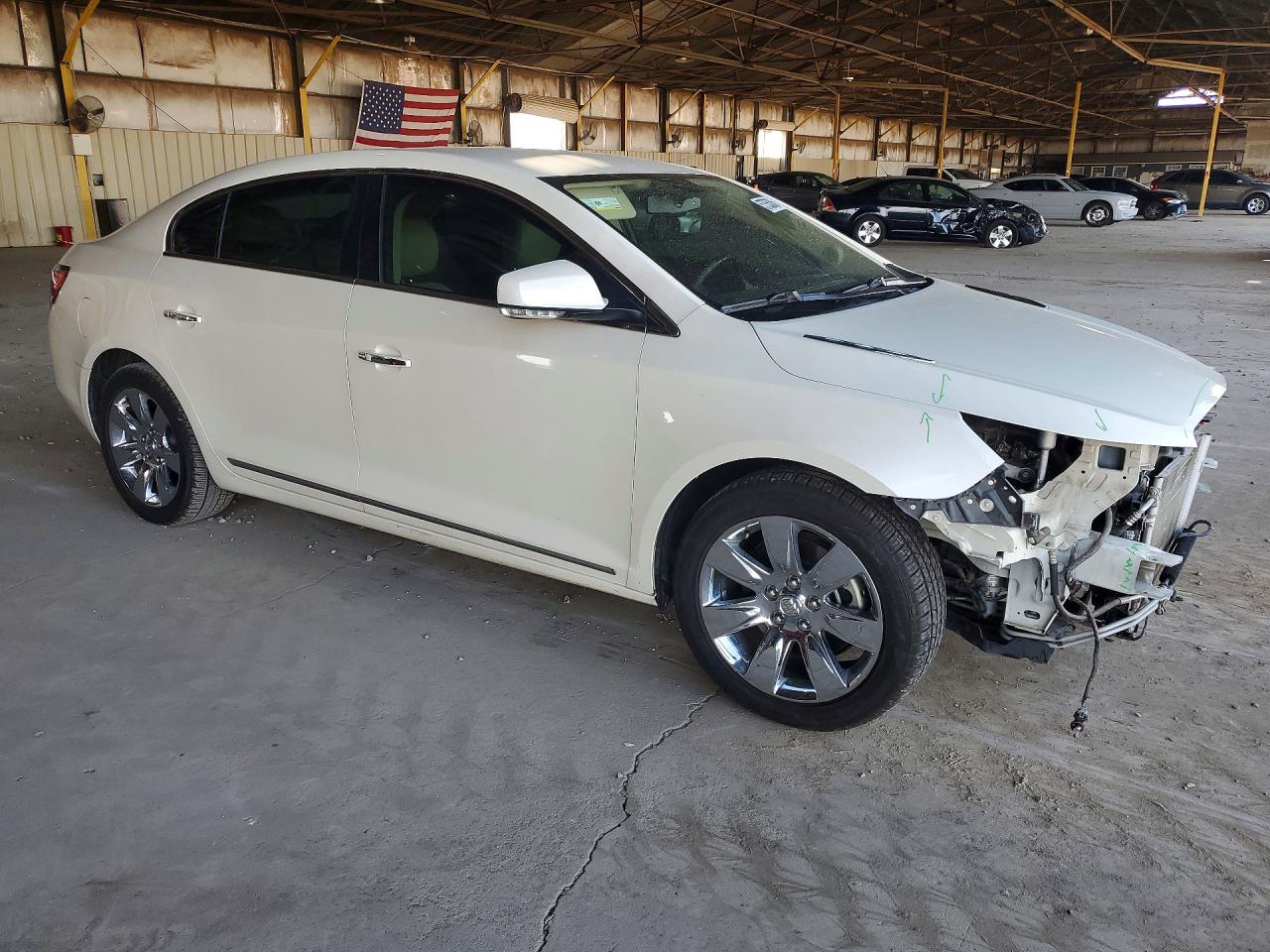 2011 Buick Lacrosse Cxl White vin: 1G4GC5GD0BF262835