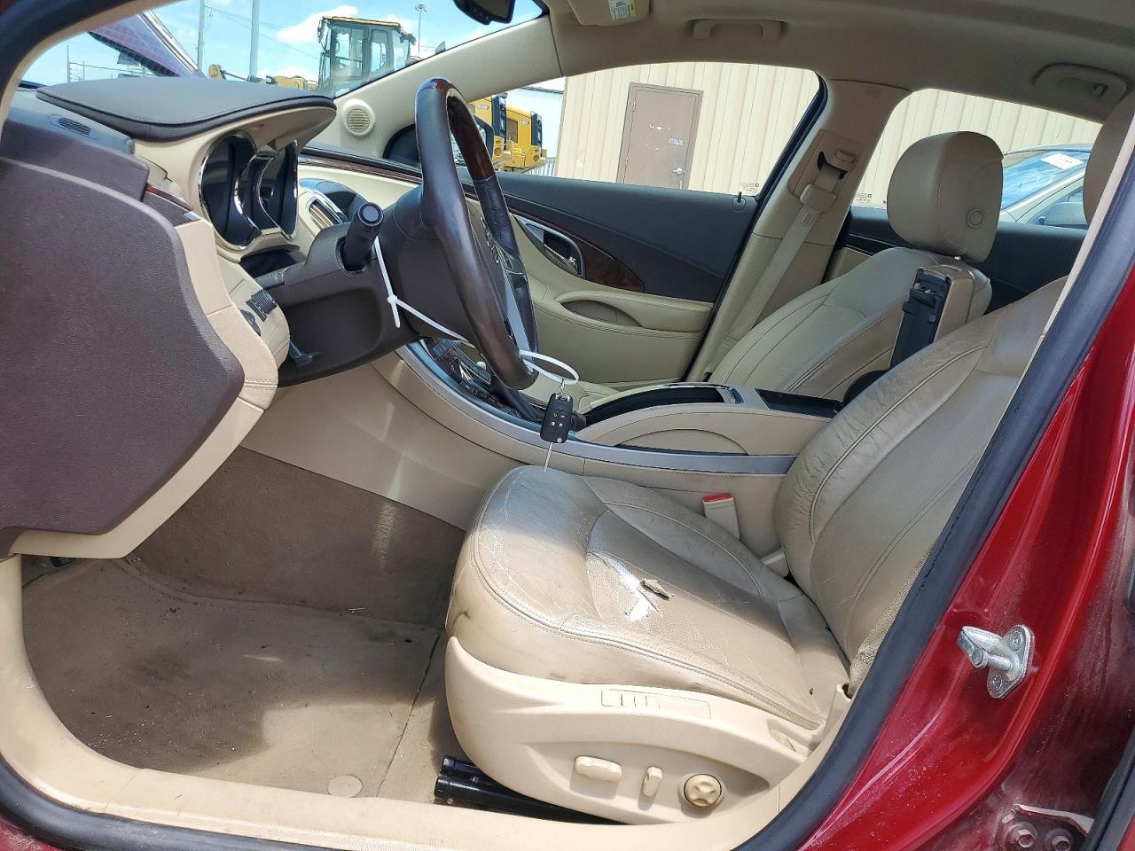 2011 Buick Lacrosse Cxl Burgundy vin: 1G4GC5GD2BF264957