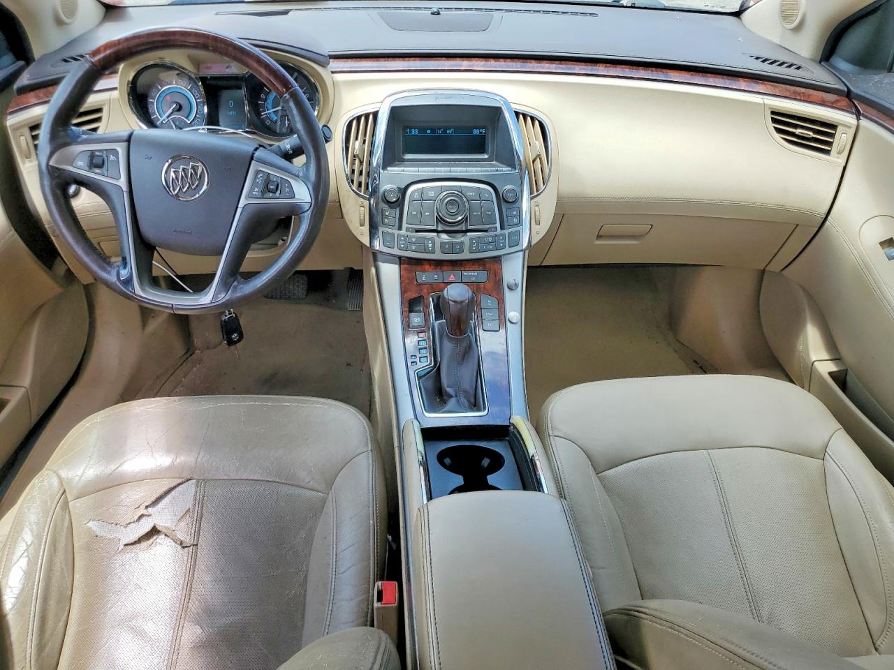 2011 Buick Lacrosse Cxl Burgundy vin: 1G4GC5GD2BF264957