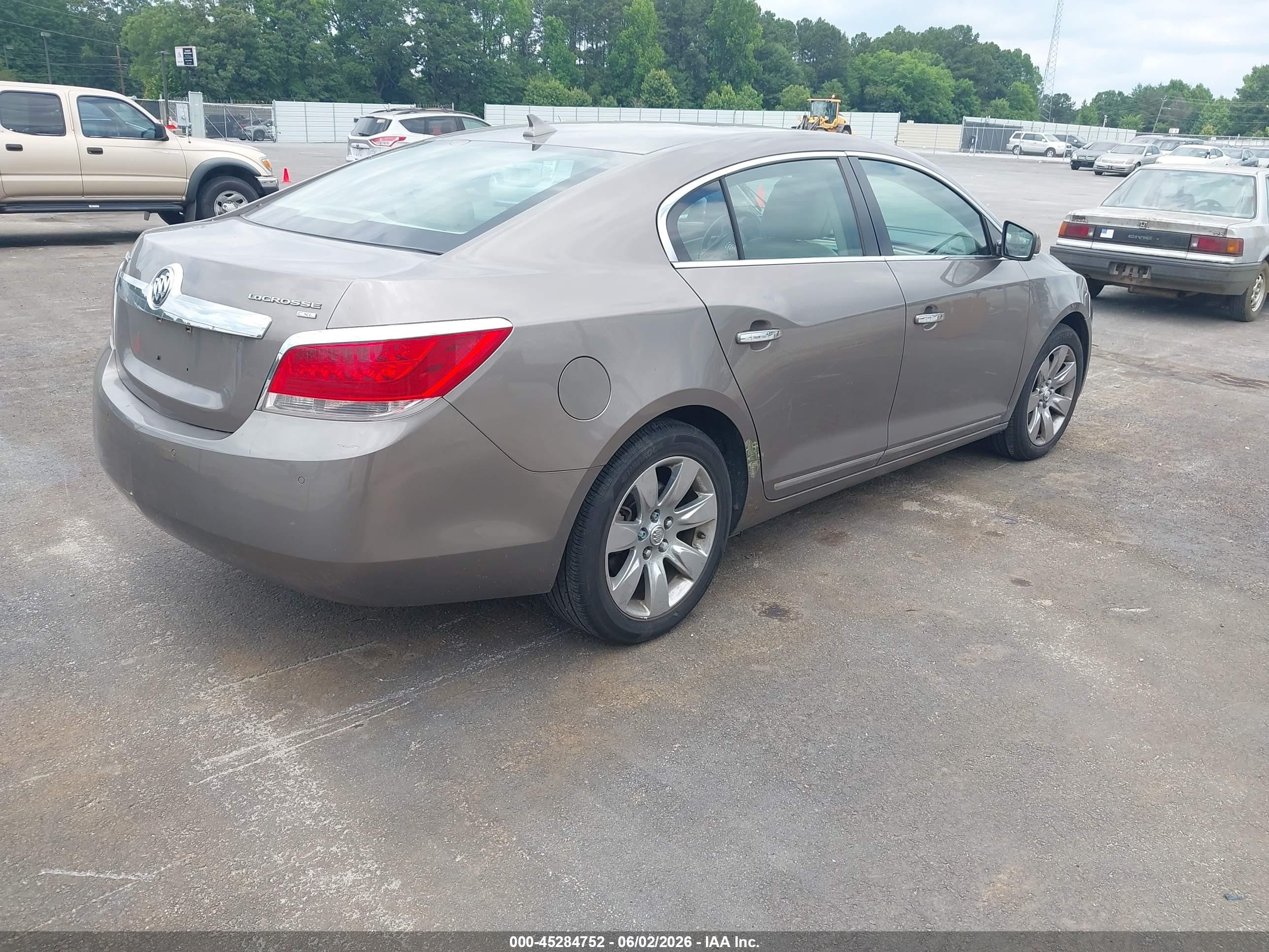2011 Buick Lacrosse Cxl Gray vin: 1G4GC5GD3BF193574