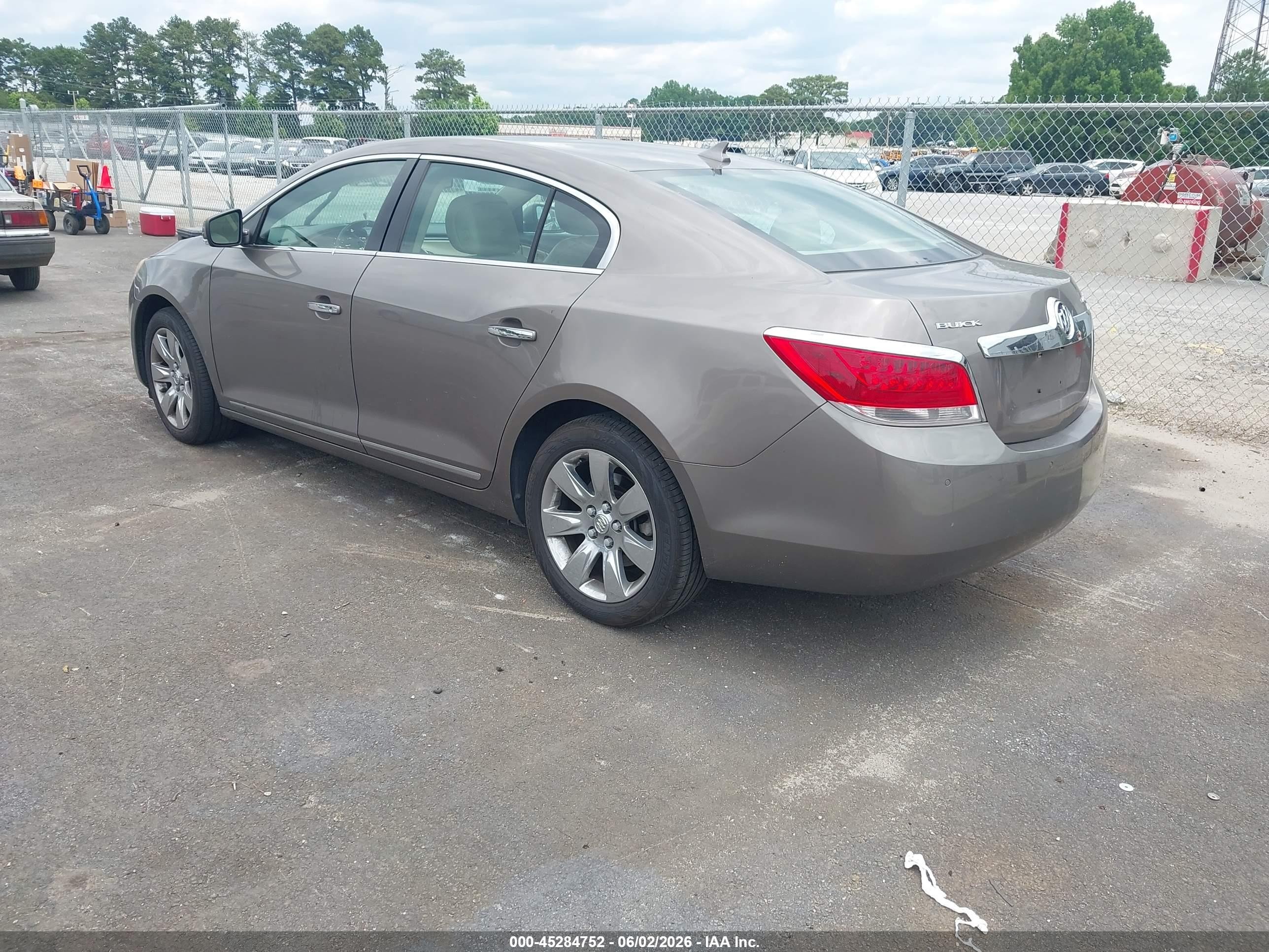 2011 Buick Lacrosse Cxl Gray vin: 1G4GC5GD3BF193574