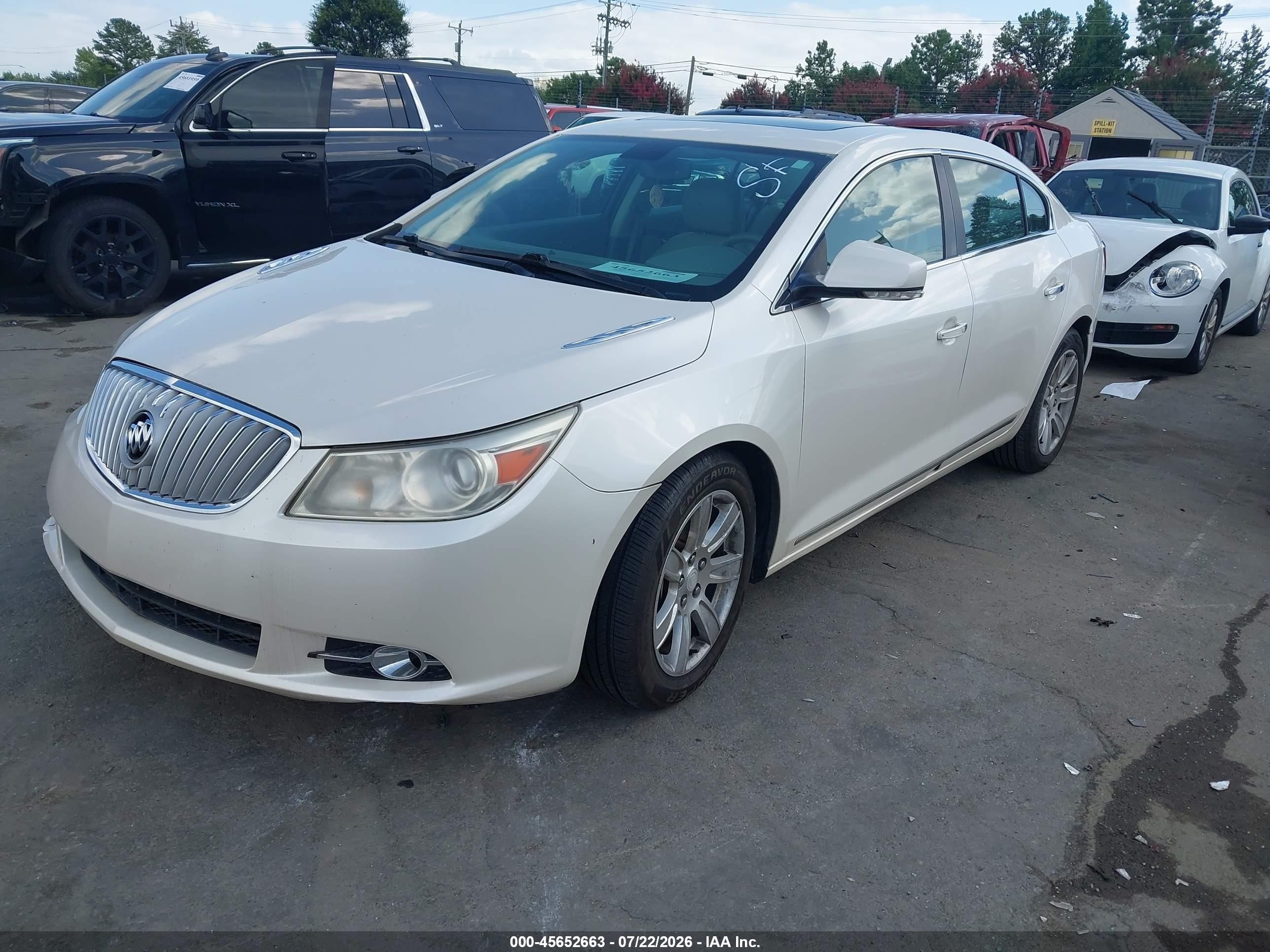 2011 Buick Lacrosse Cxl Кремовый vin: 1G4GC5GD7BF318432