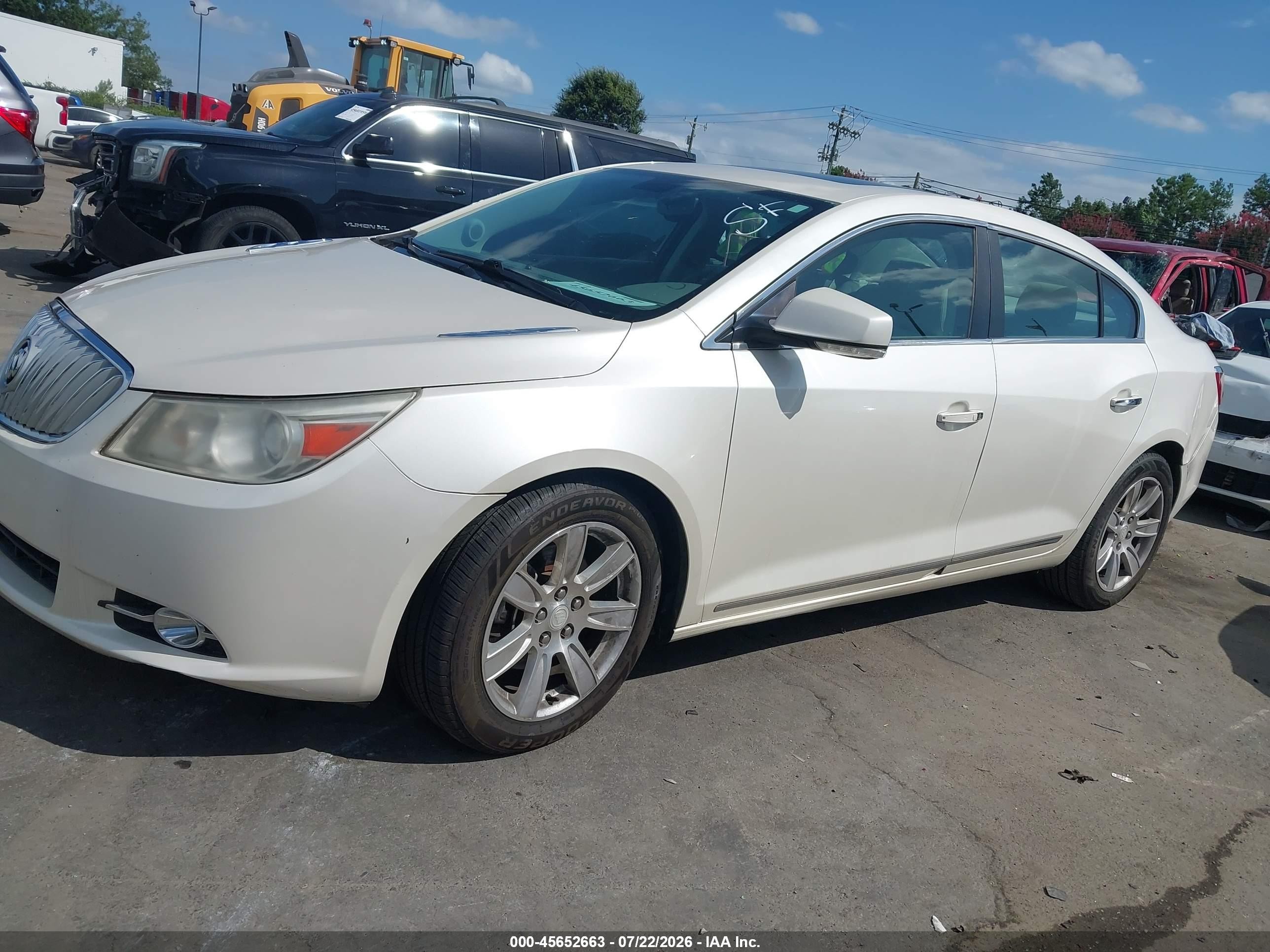 2011 Buick Lacrosse Cxl Кремовый vin: 1G4GC5GD7BF318432