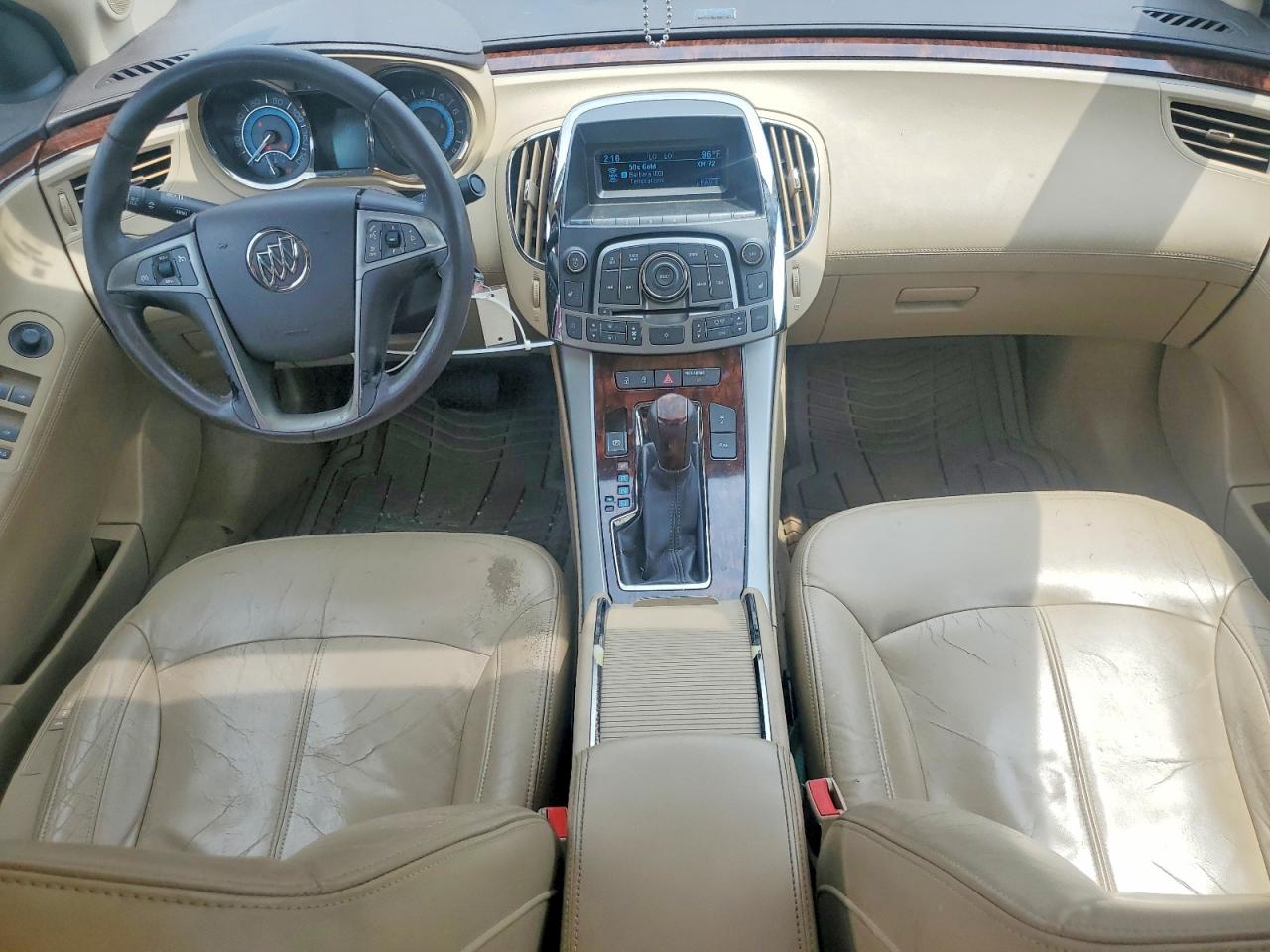2011 Buick Lacrosse Cxl Brown vin: 1G4GC5GD9BF208188