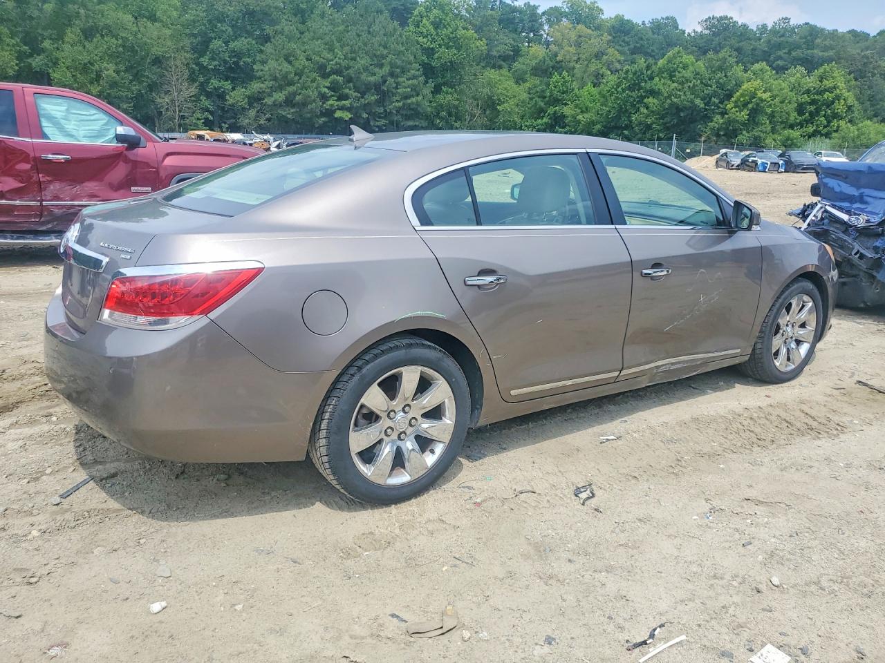 2011 Buick Lacrosse Cxl Brown vin: 1G4GC5GD9BF208188