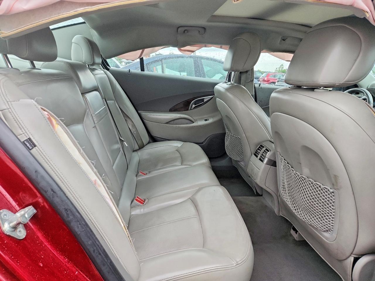 2010 Buick Lacrosse Cxl Red vin: 1G4GC5GG0AF200912