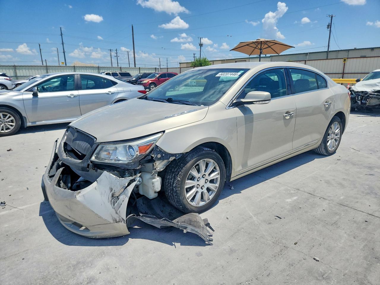 2013 Buick Lacrosse Beige vin: 1G4GC5GR0DF179193