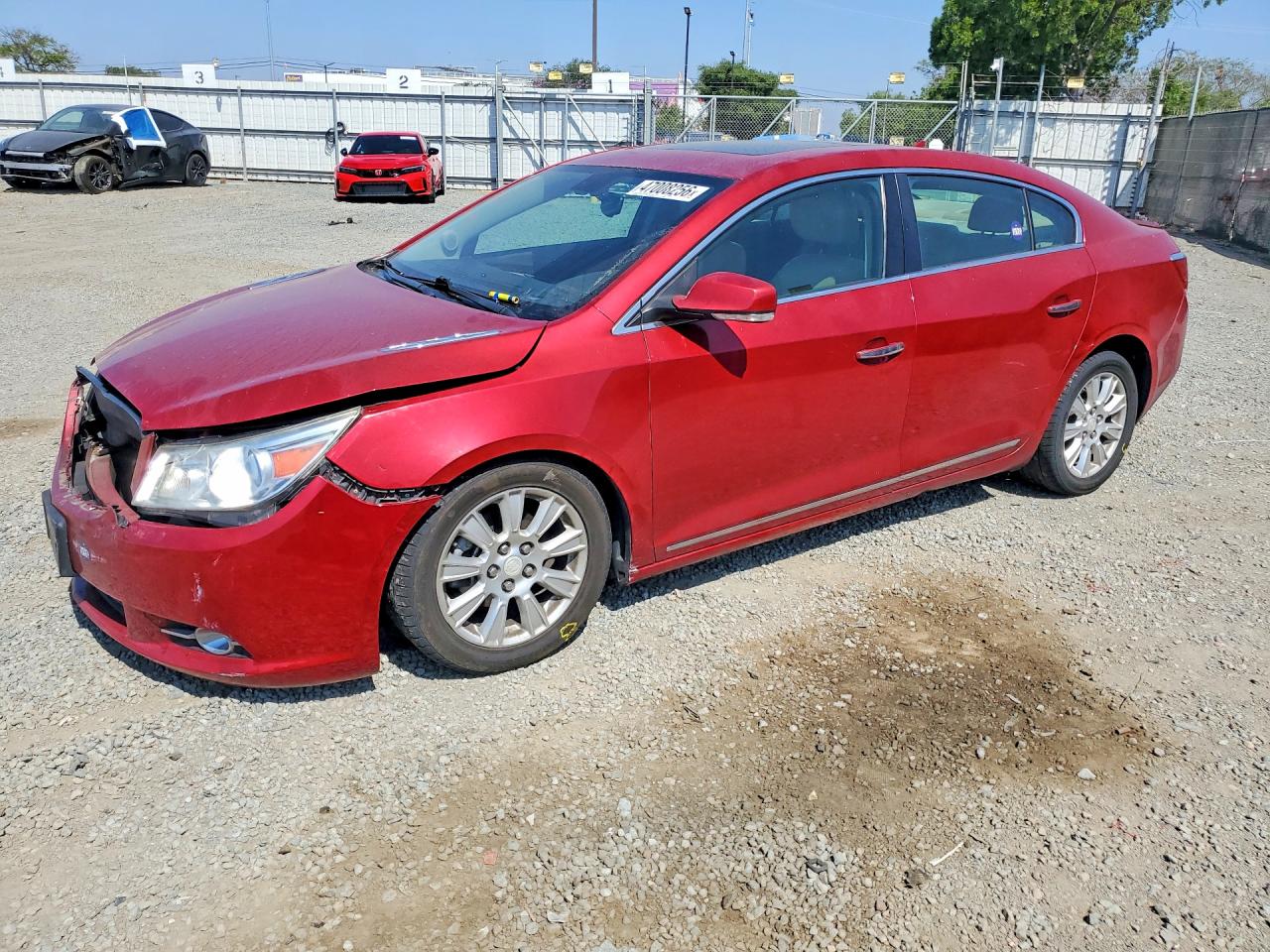 2013 Buick Lacrosse Red vin: 1G4GC5GR1DF255889