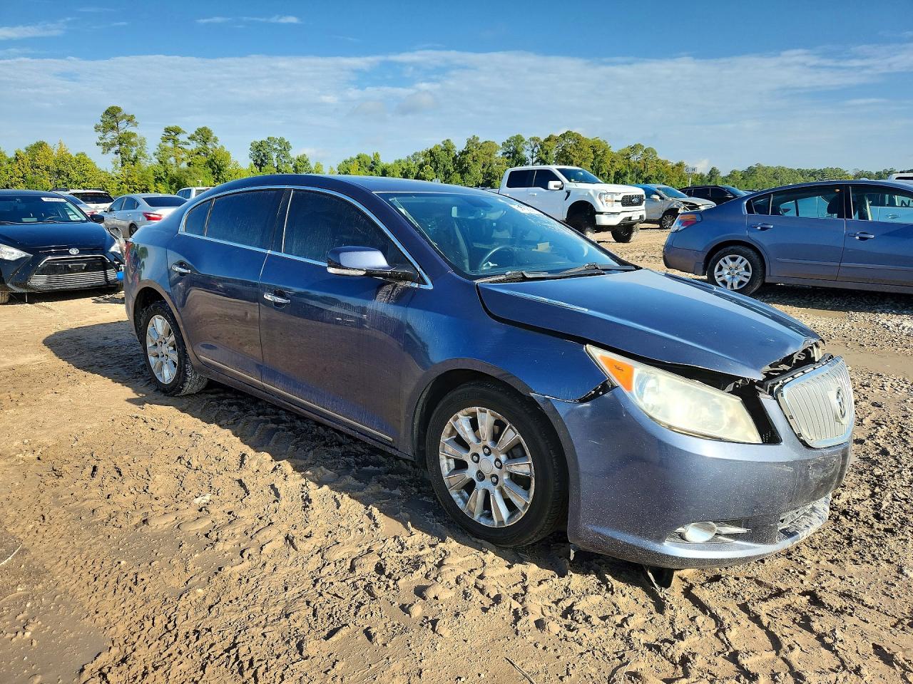 2013 Buick Lacrosse Gray vin: 1G4GC5GR4DF157701