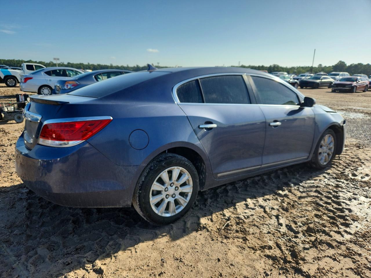 2013 Buick Lacrosse Gray vin: 1G4GC5GR4DF157701
