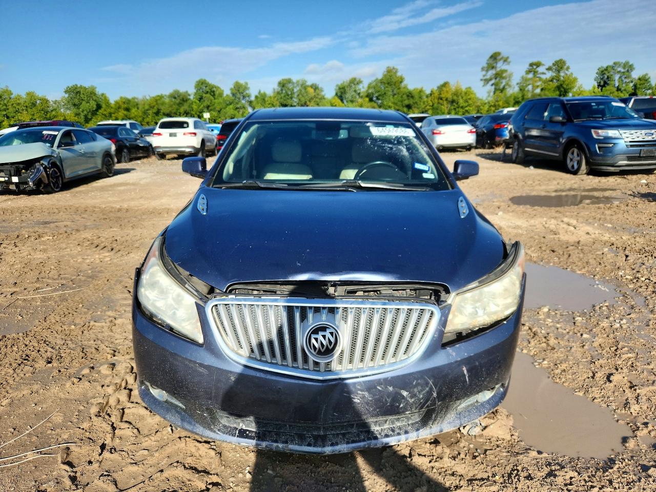 2013 Buick Lacrosse Gray vin: 1G4GC5GR4DF157701