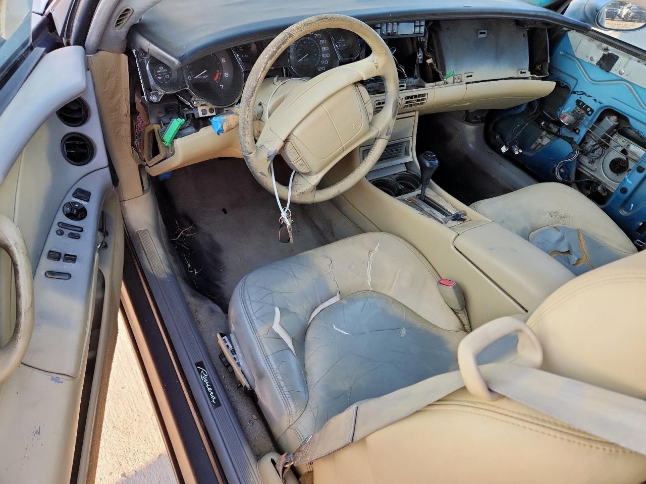 1997 Buick Riviera Серый vin: 1G4GD2211V4705731