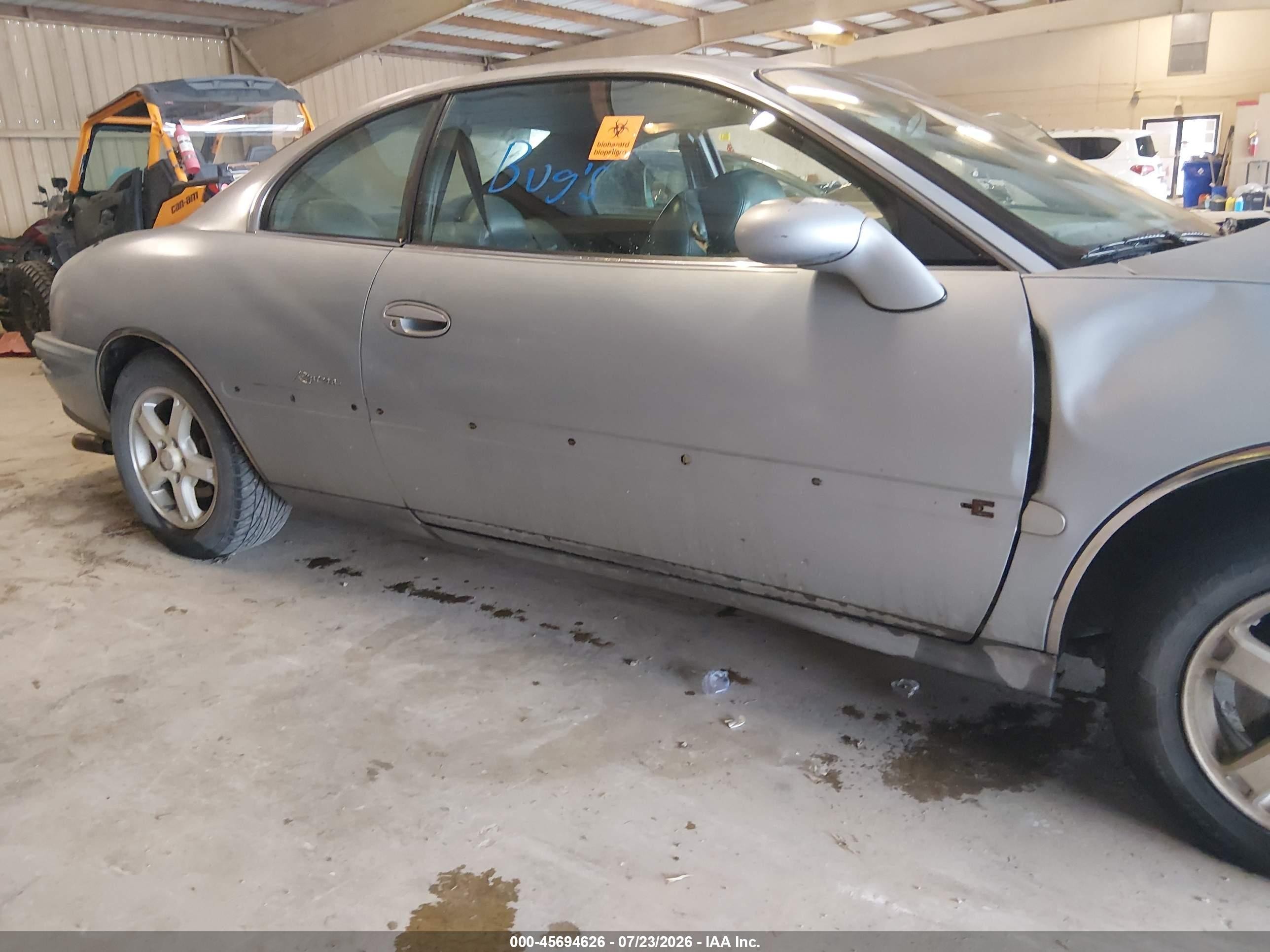 1997 Buick Riviera   Серый vin: 1G4GD2214V4708820