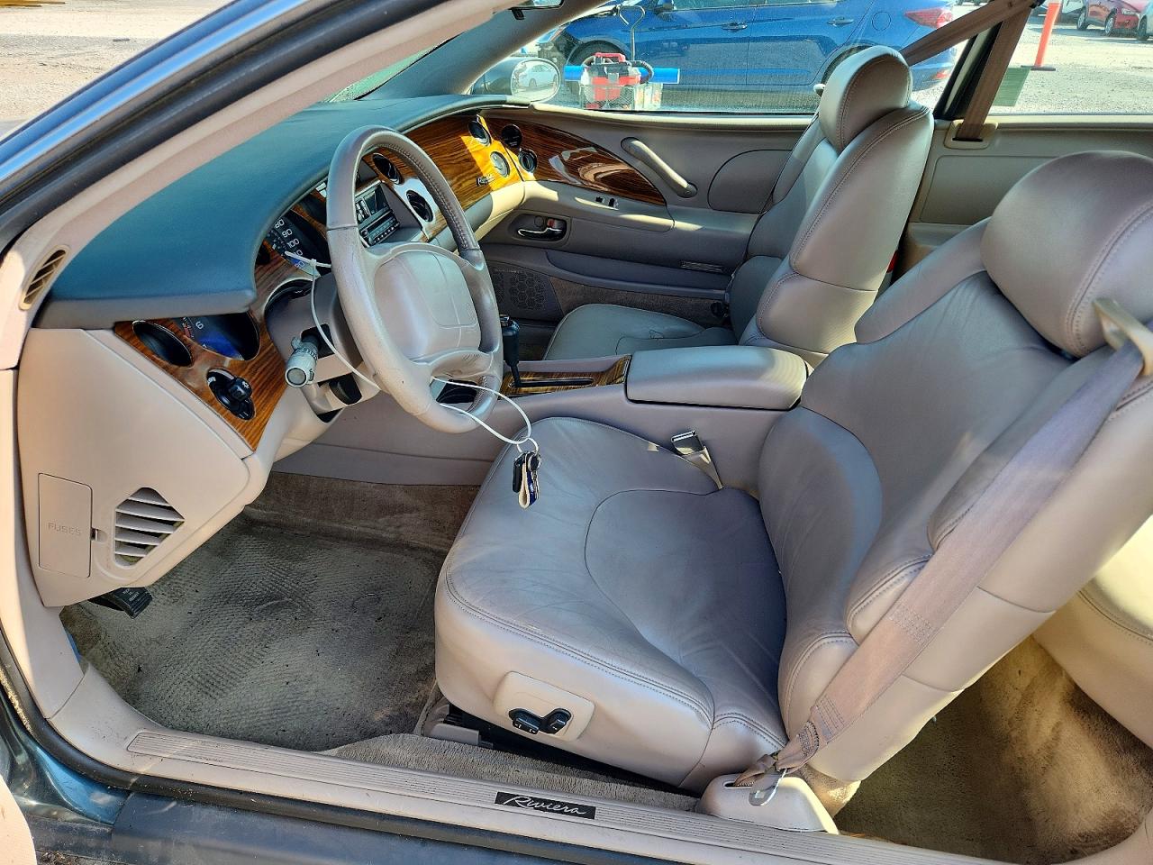 1995 Buick Riviera Blue vin: 1G4GD2216S4740048