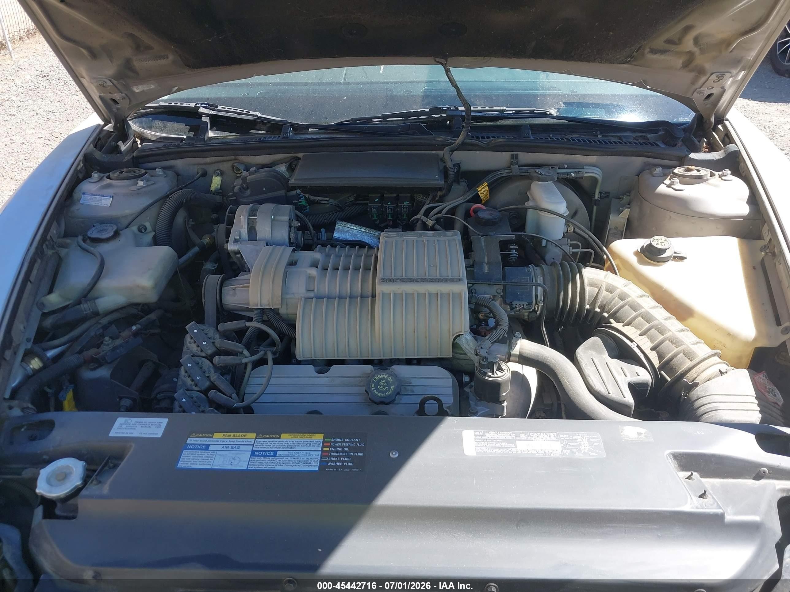 1995 Buick Riviera   Gold vin: 1G4GD2219S4713006