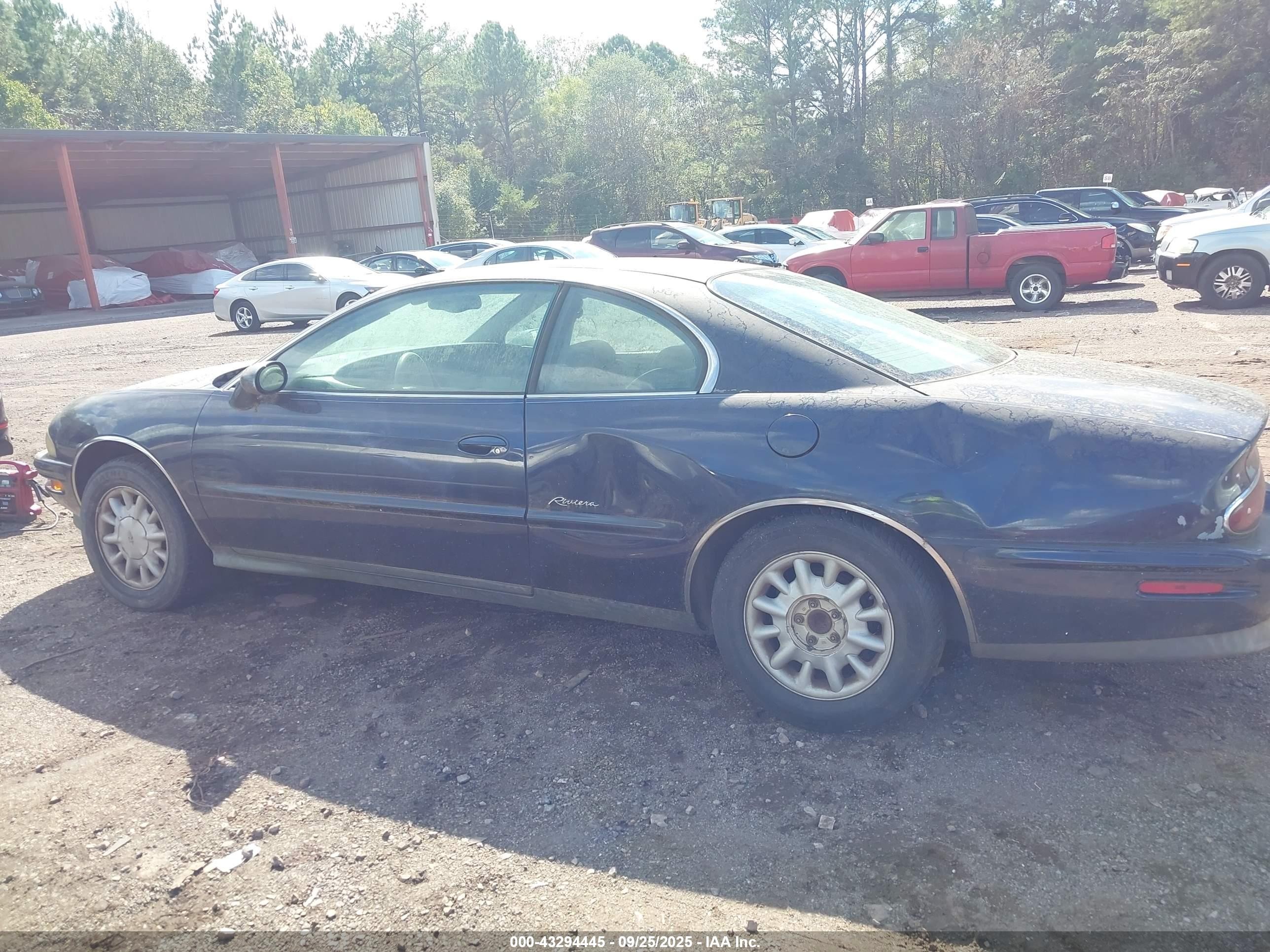 1999 Buick Riviera   Dark Blue vin: 1G4GD2219X4701588