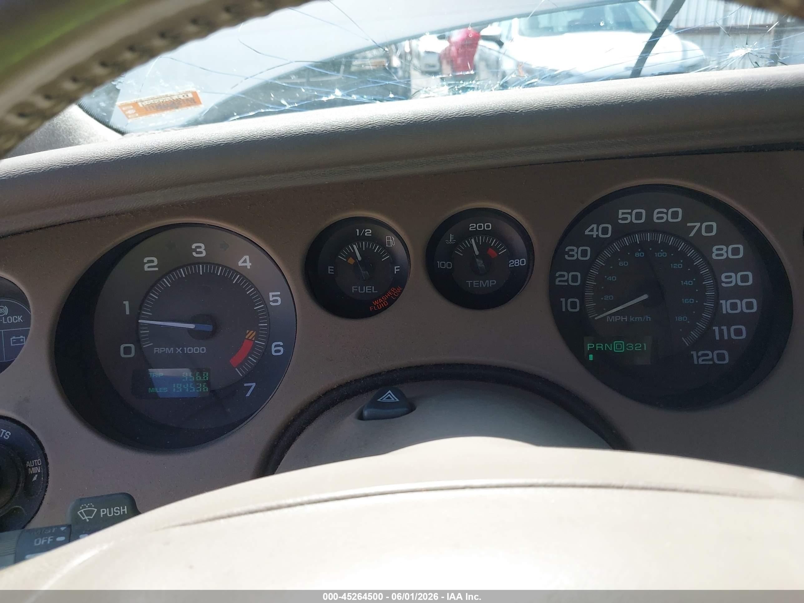 1997 Buick Riviera   Silver vin: 1G4GD22K6V4718046