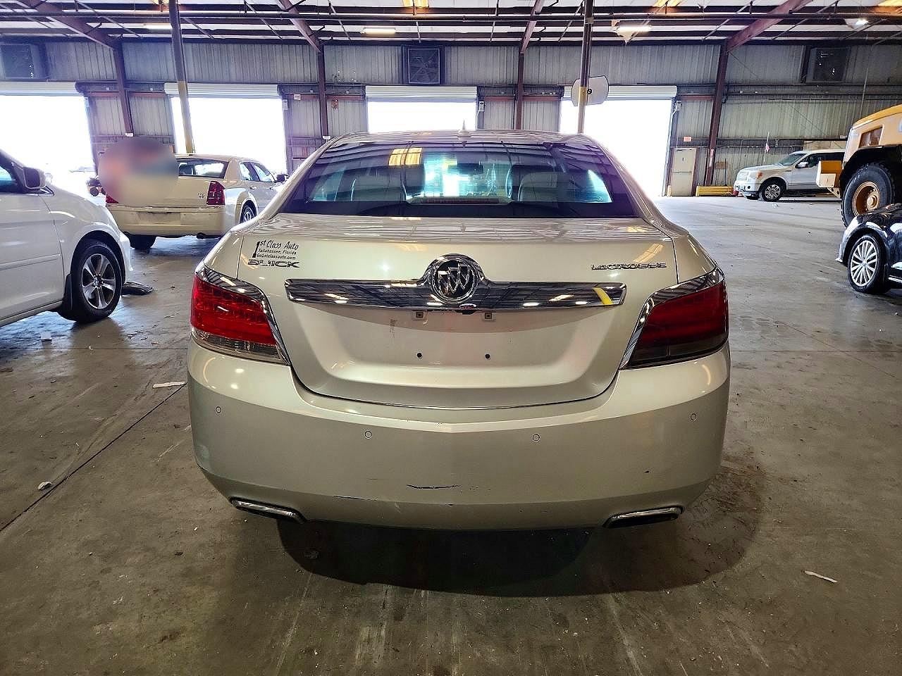 2012 Buick Lacrosse Premium Silver vin: 1G4GD5E30CF161089