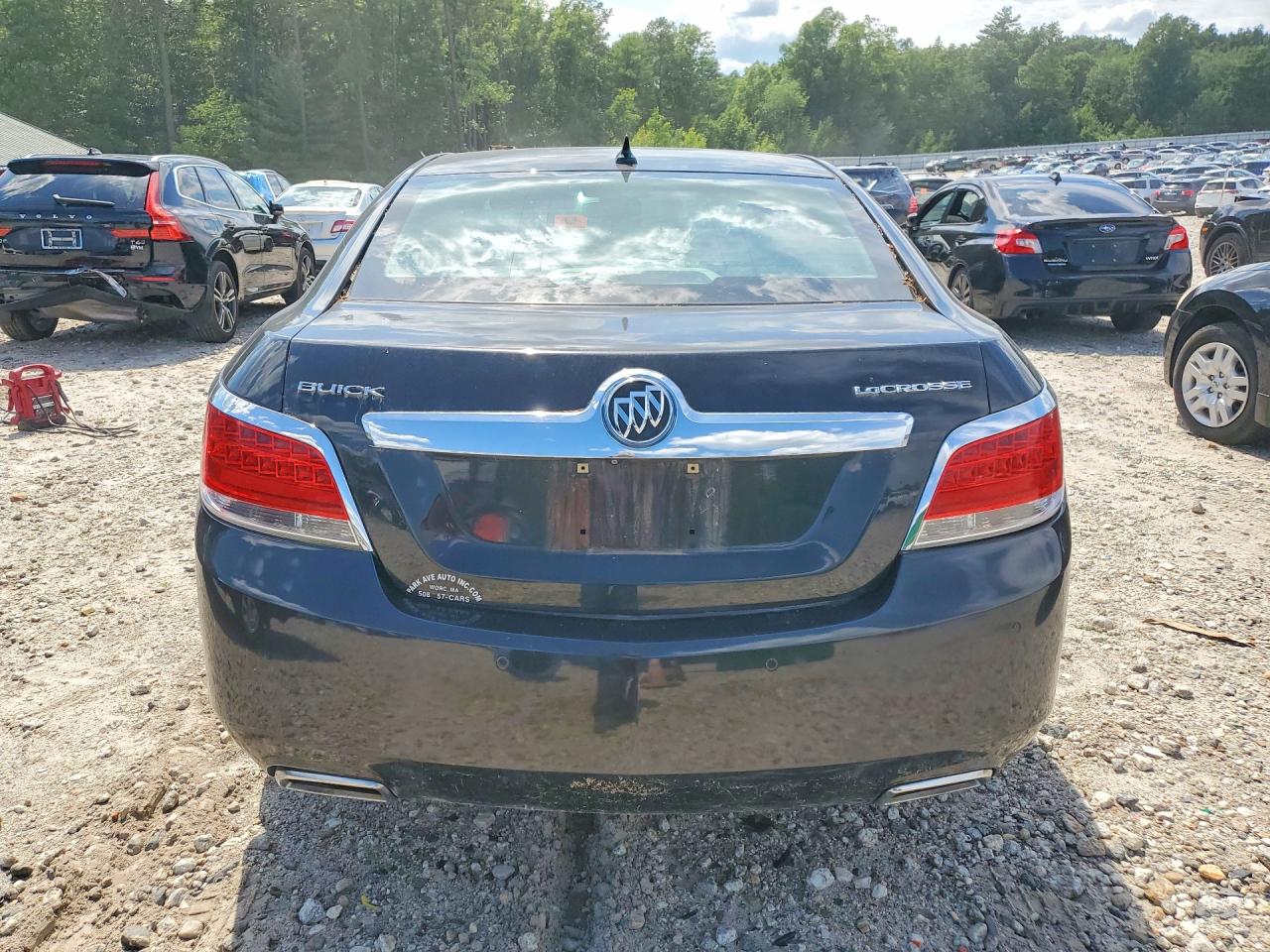 2012 Buick Lacrosse Premium Charcoal vin: 1G4GD5E30CF372180