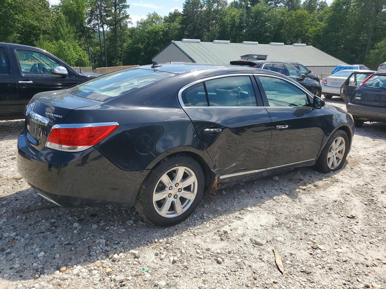 2012 Buick Lacrosse Premium Charcoal vin: 1G4GD5E30CF372180