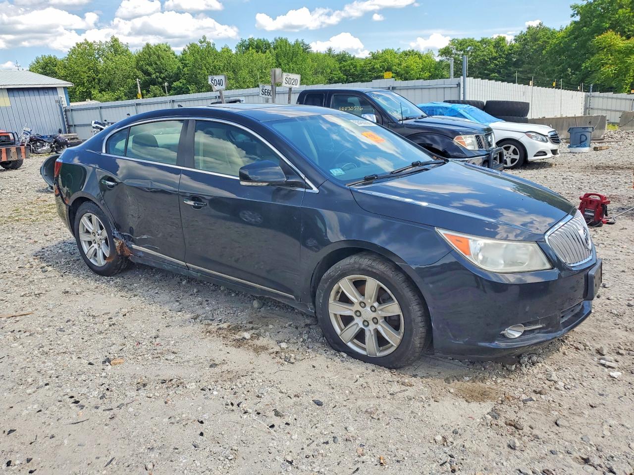 2012 Buick Lacrosse Premium Charcoal vin: 1G4GD5E30CF372180