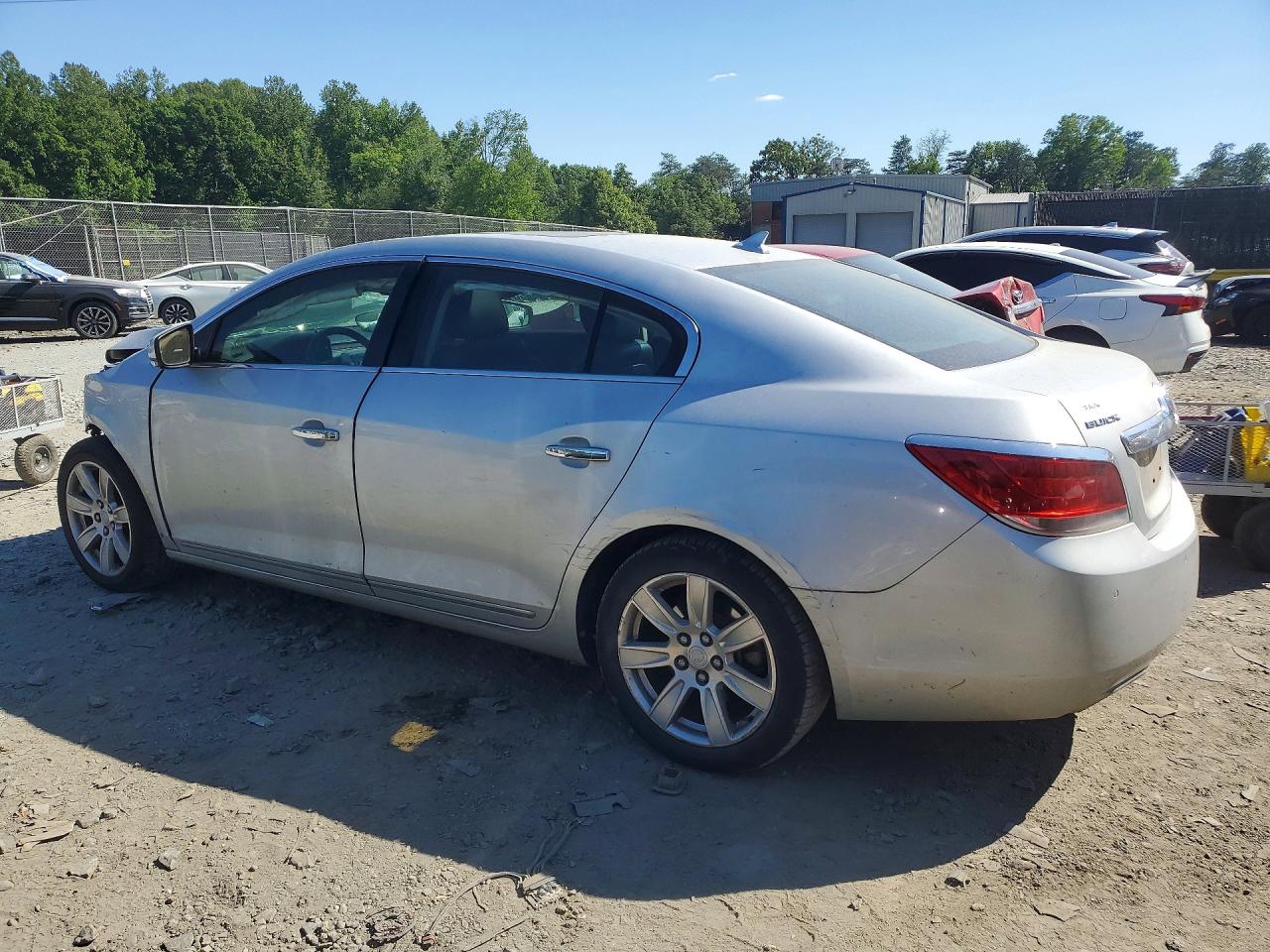 2012 Buick Lacrosse Premium Silver vin: 1G4GD5E31CF124178