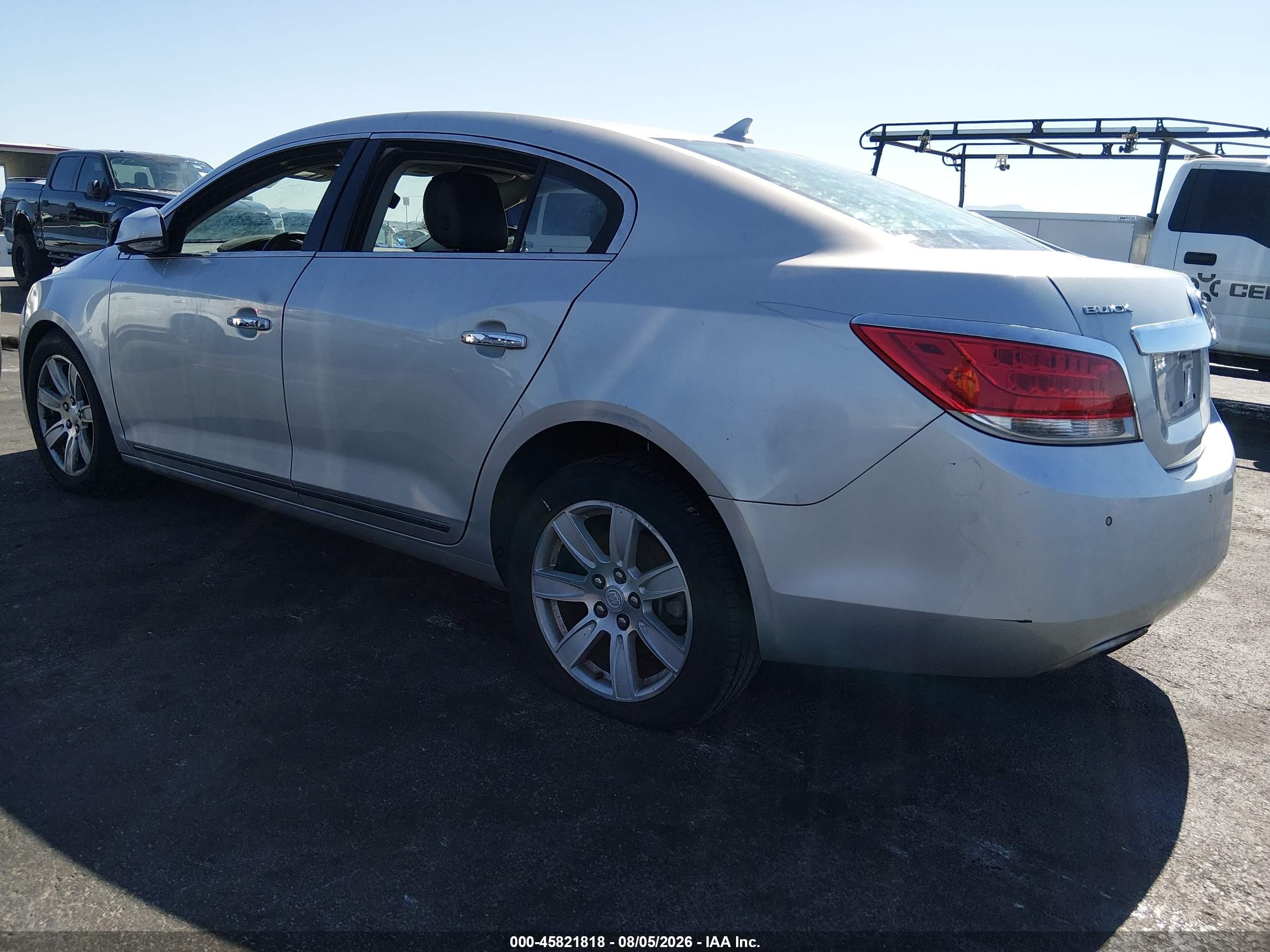 2012 Buick Lacrosse Premium 1 Group Silver vin: 1G4GD5E31CF133138