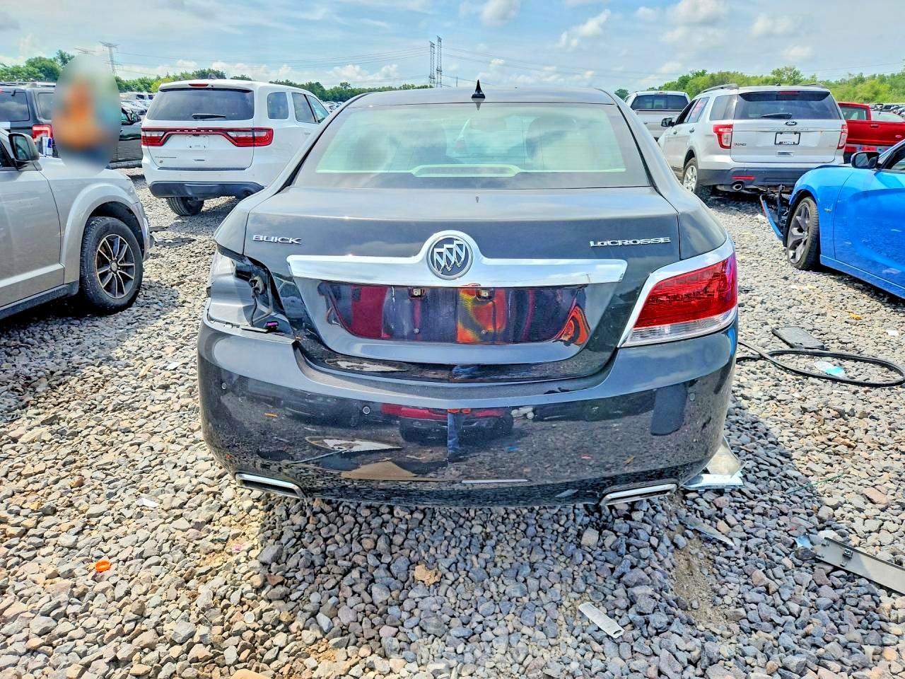 2012 Buick Lacrosse Premium Black vin: 1G4GD5E31CF152479