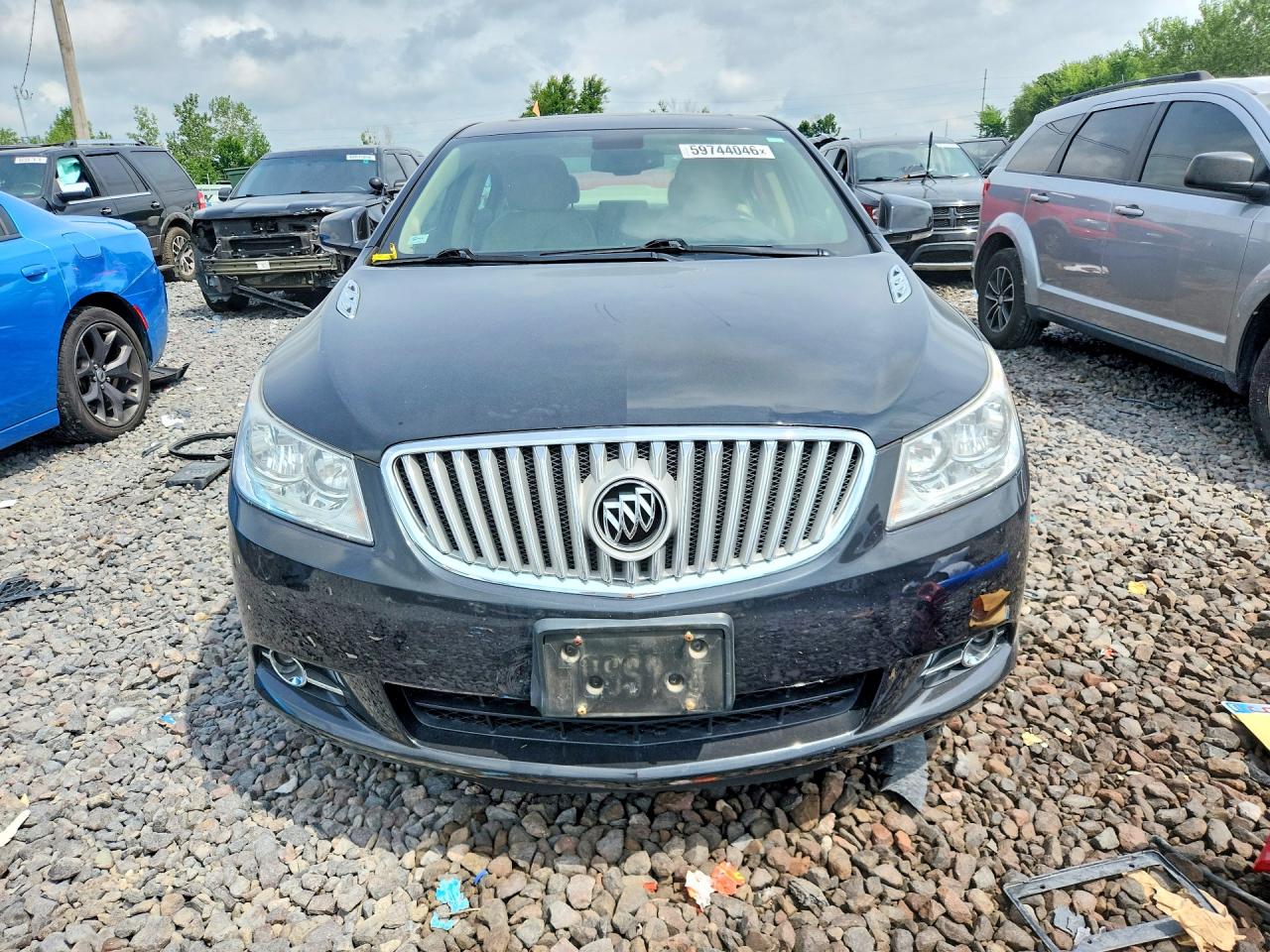 2012 Buick Lacrosse Premium Black vin: 1G4GD5E31CF152479