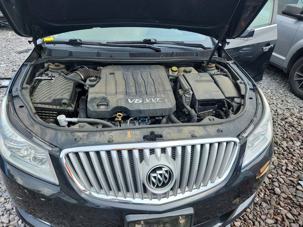 2012 Buick Lacrosse Premium Black vin: 1G4GD5E31CF152479