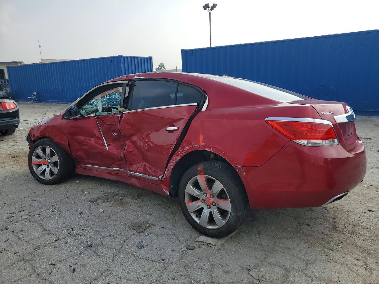 2012 Buick Lacrosse Premium Red vin: 1G4GD5E31CF294119