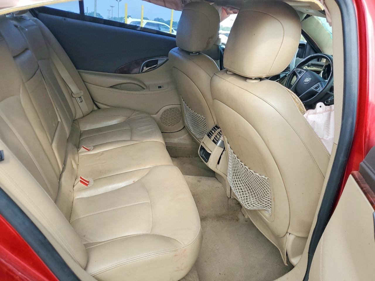 2012 Buick Lacrosse Premium Red vin: 1G4GD5E31CF294119