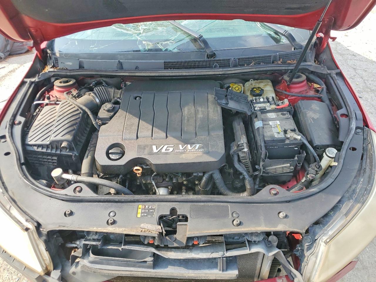 2012 Buick Lacrosse Premium Red vin: 1G4GD5E31CF294119