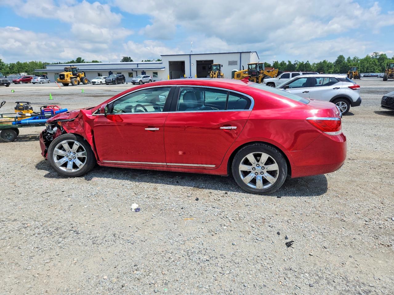 2012 Buick Lacrosse Premium Red vin: 1G4GD5E32CF233586