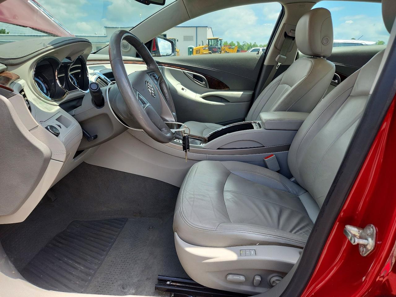 2012 Buick Lacrosse Premium Red vin: 1G4GD5E32CF233586