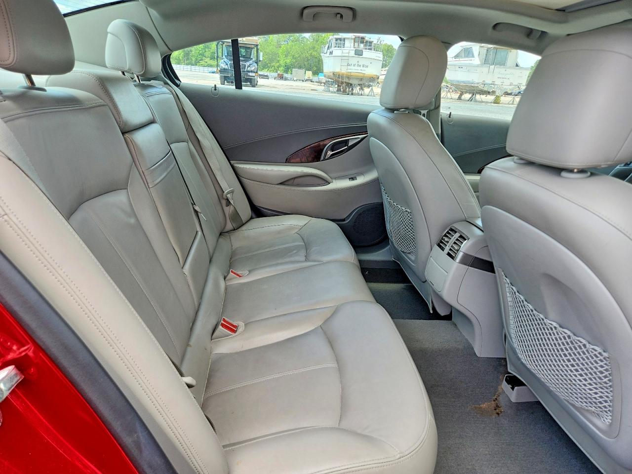 2012 Buick Lacrosse Premium Red vin: 1G4GD5E32CF233586