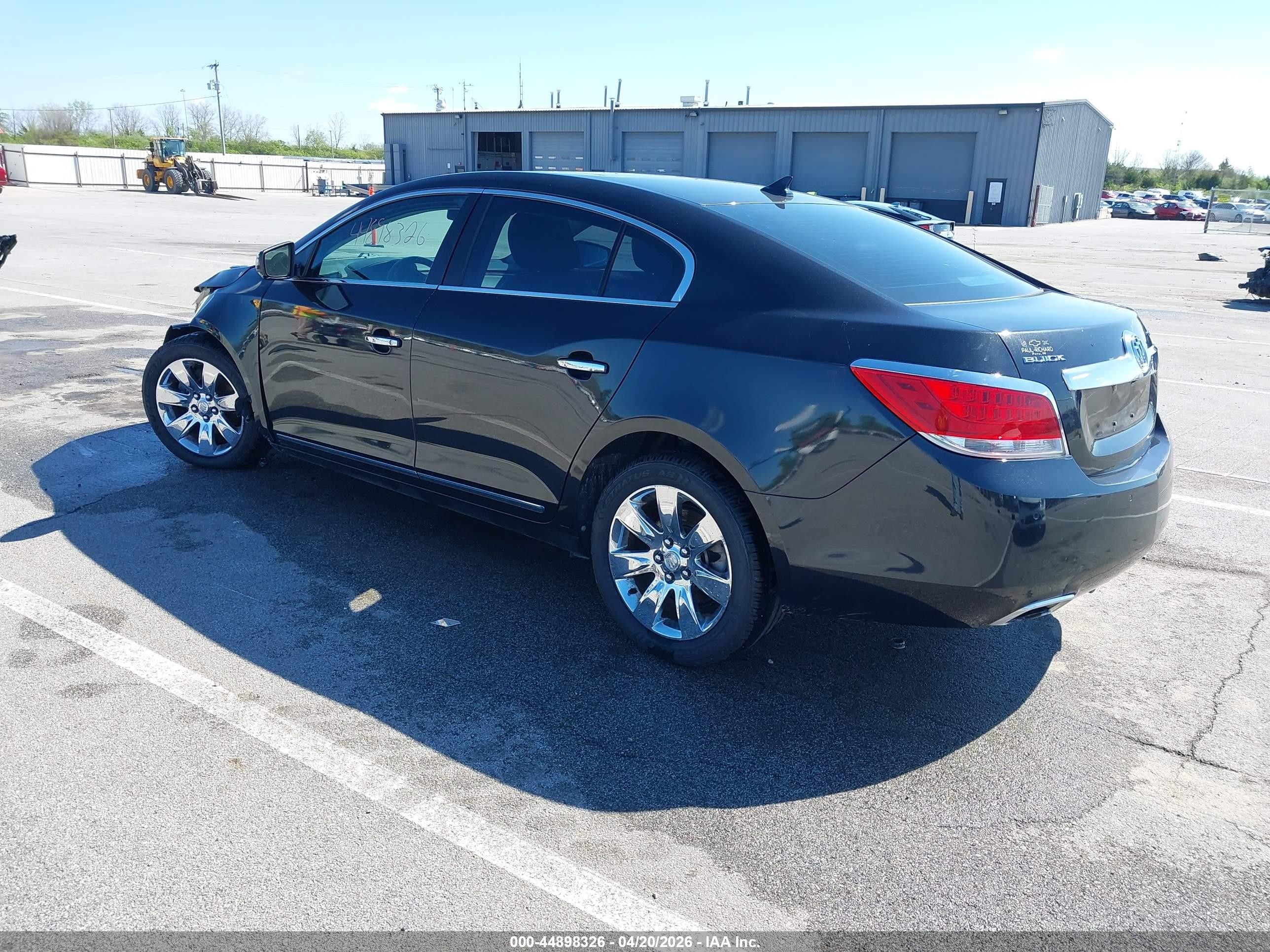 2012 Buick Lacrosse Premium 1 Group Black vin: 1G4GD5E33CF356183