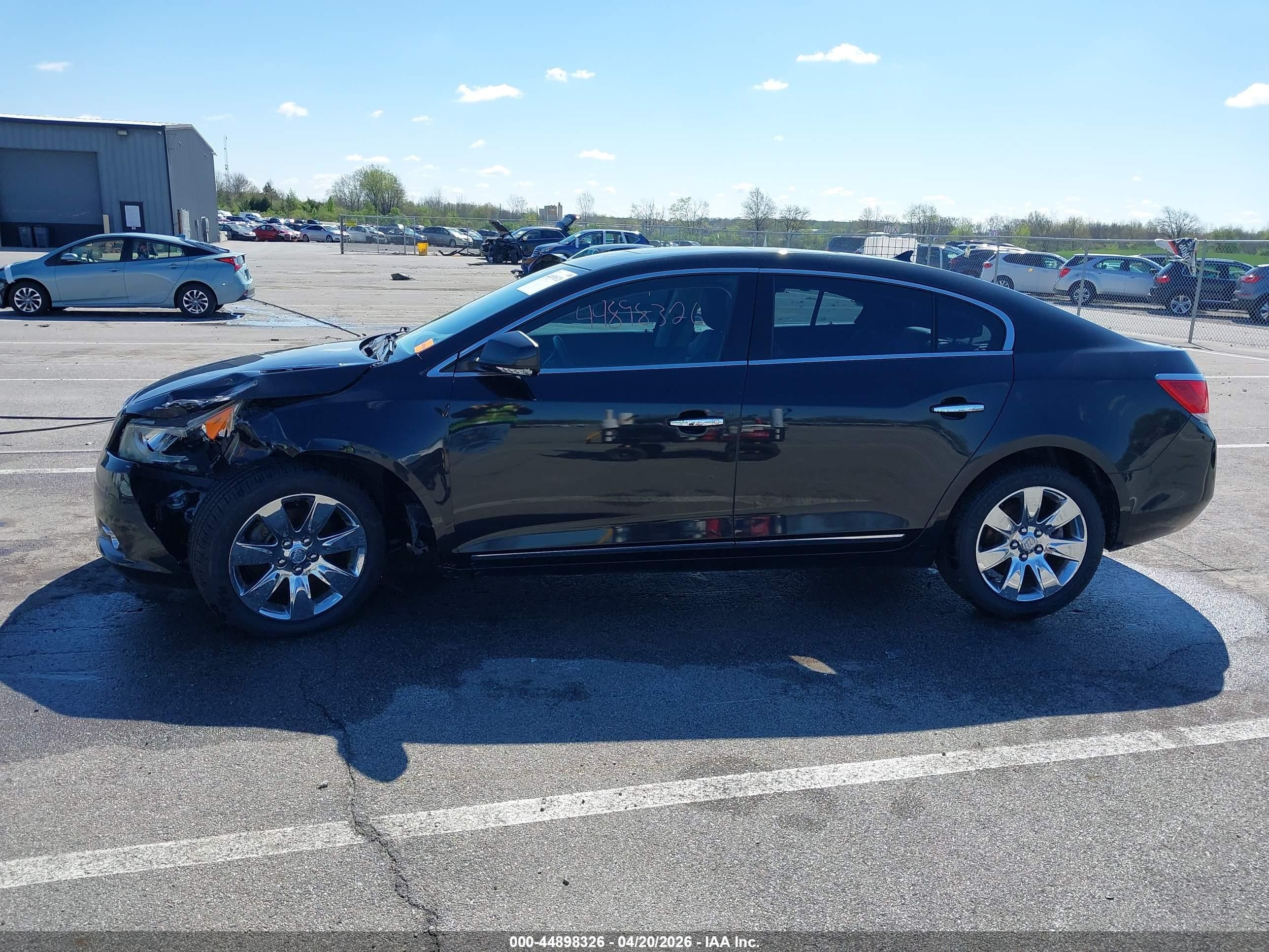2012 Buick Lacrosse Premium 1 Group Black vin: 1G4GD5E33CF356183