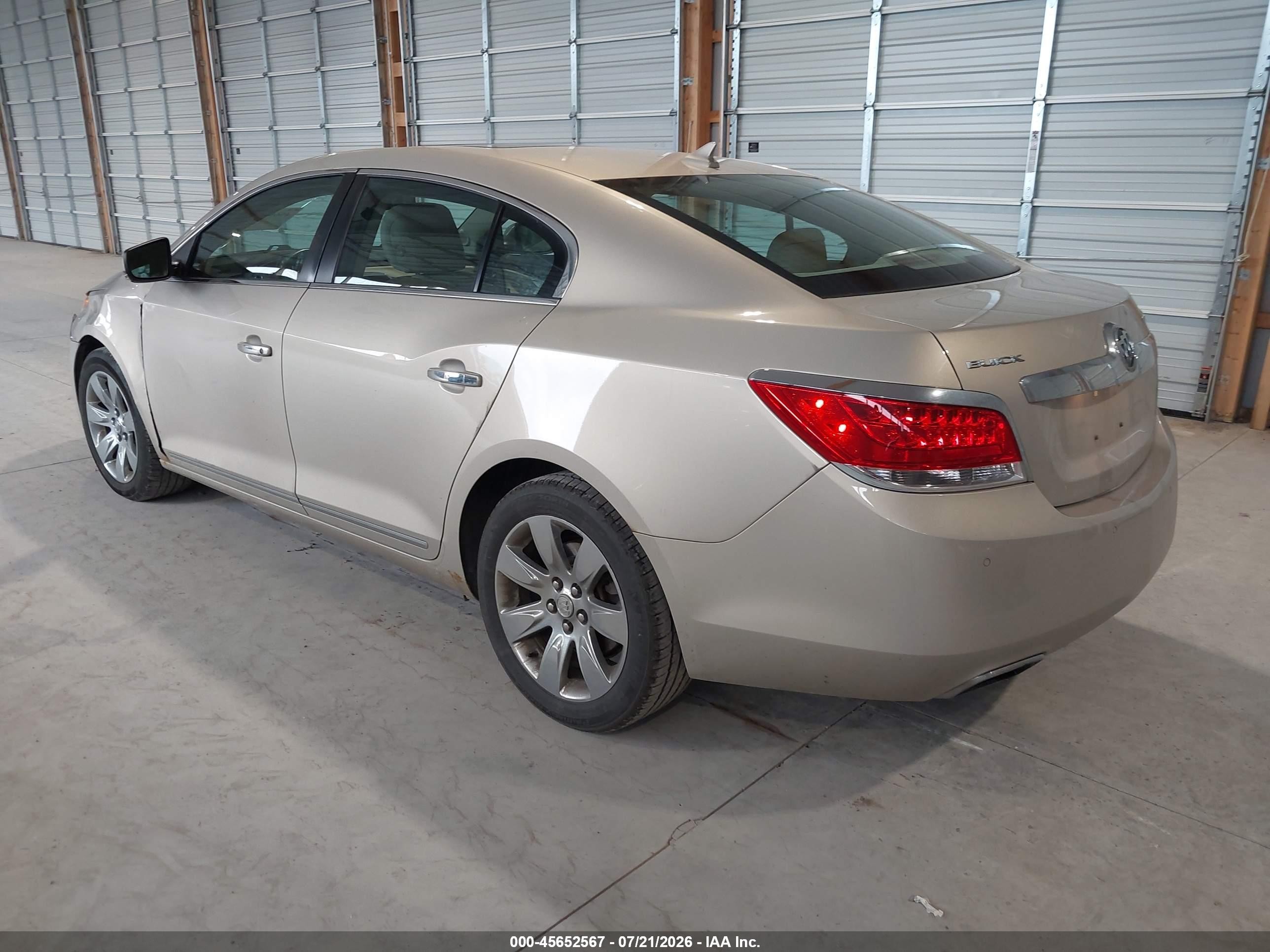2012 Buick Lacrosse Premium 1 Group Gold vin: 1G4GD5E34CF169096