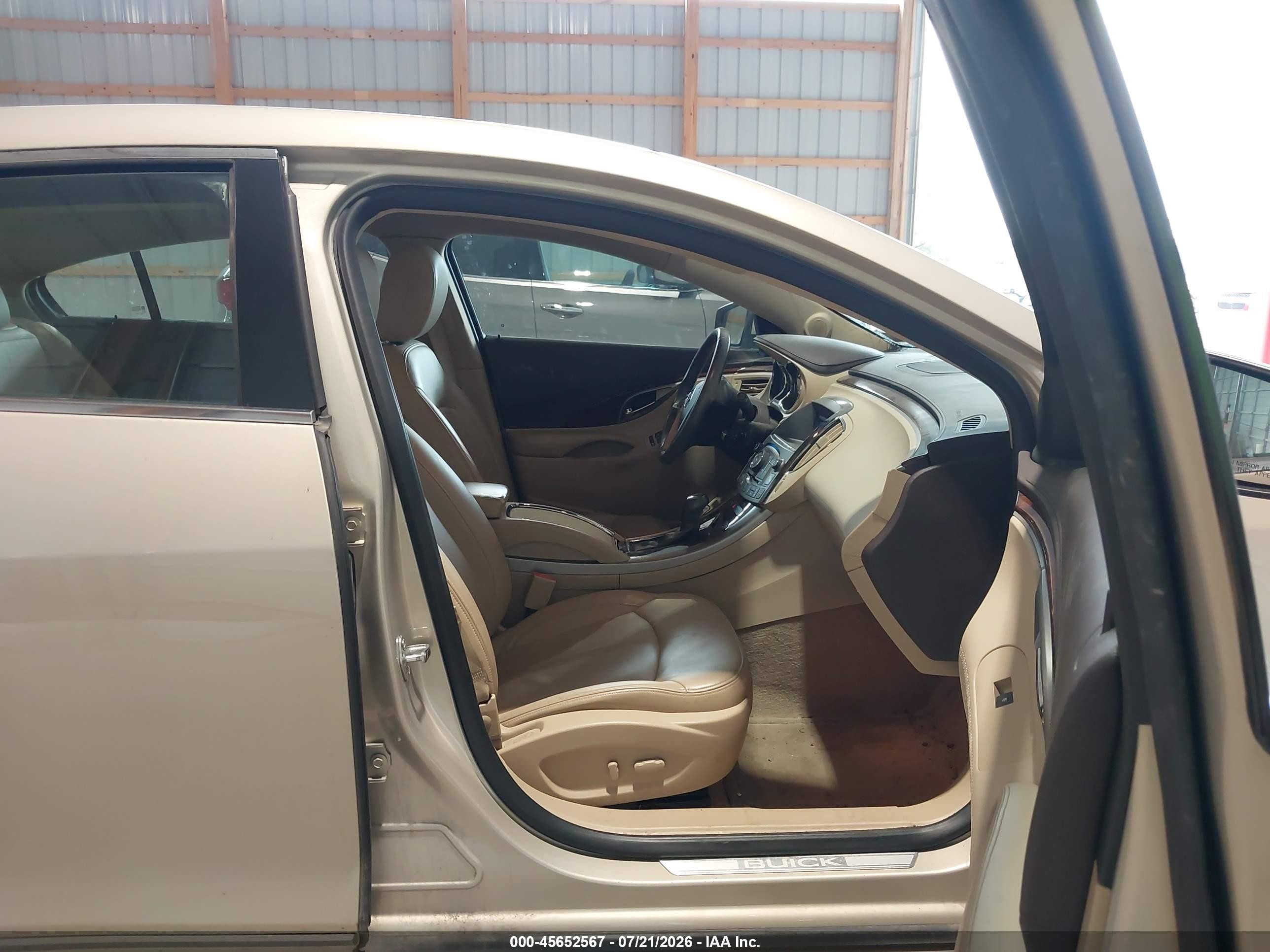 2012 Buick Lacrosse Premium 1 Group Gold vin: 1G4GD5E34CF169096