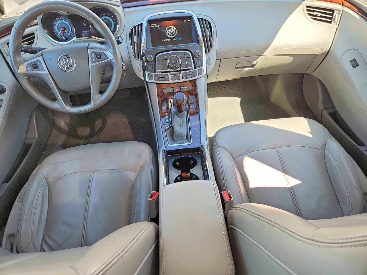 2012 Buick Lacrosse White vin: 1G4GD5E34CF293451