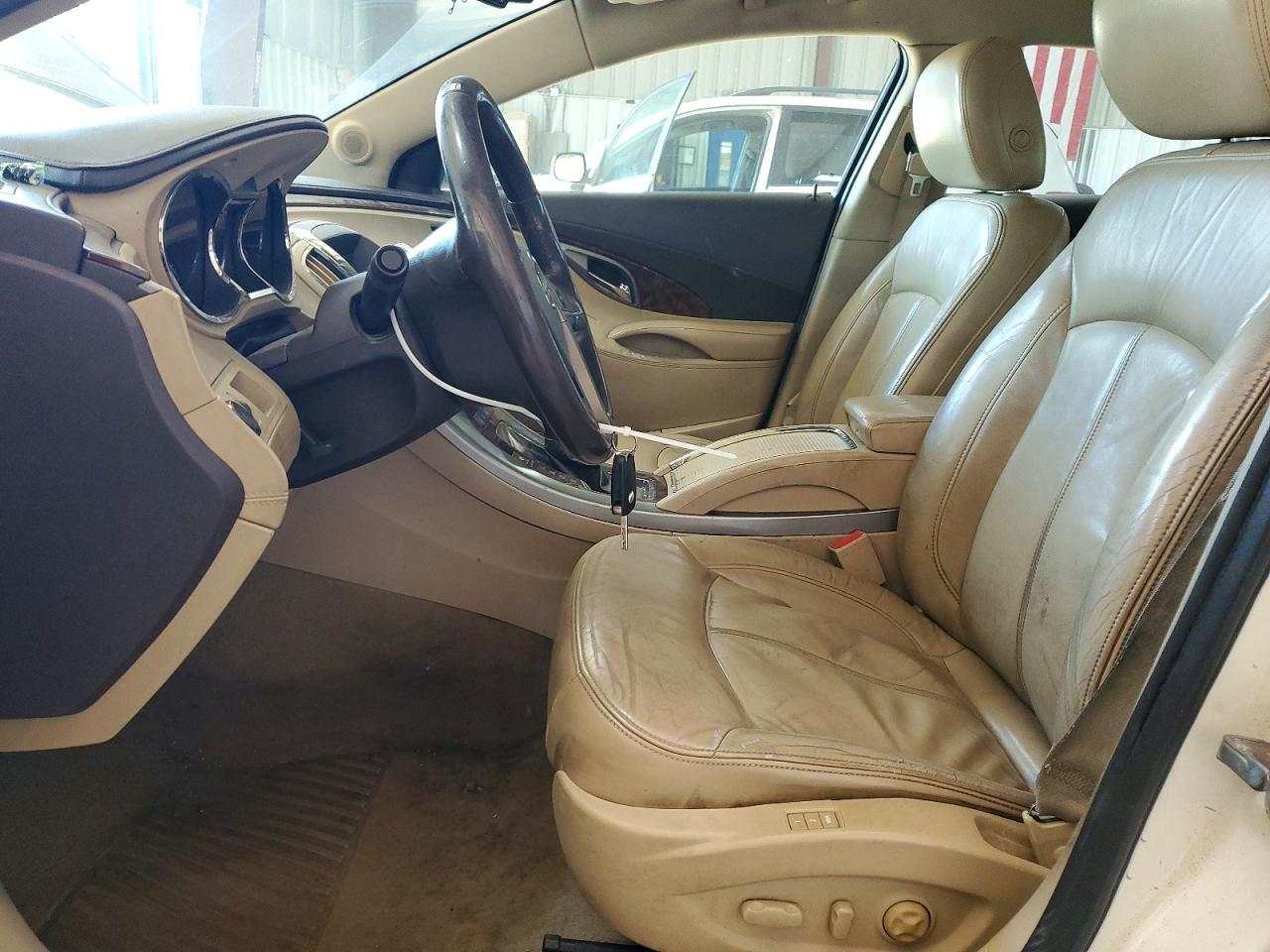2012 Buick Lacrosse Premium White vin: 1G4GD5E35CF192712